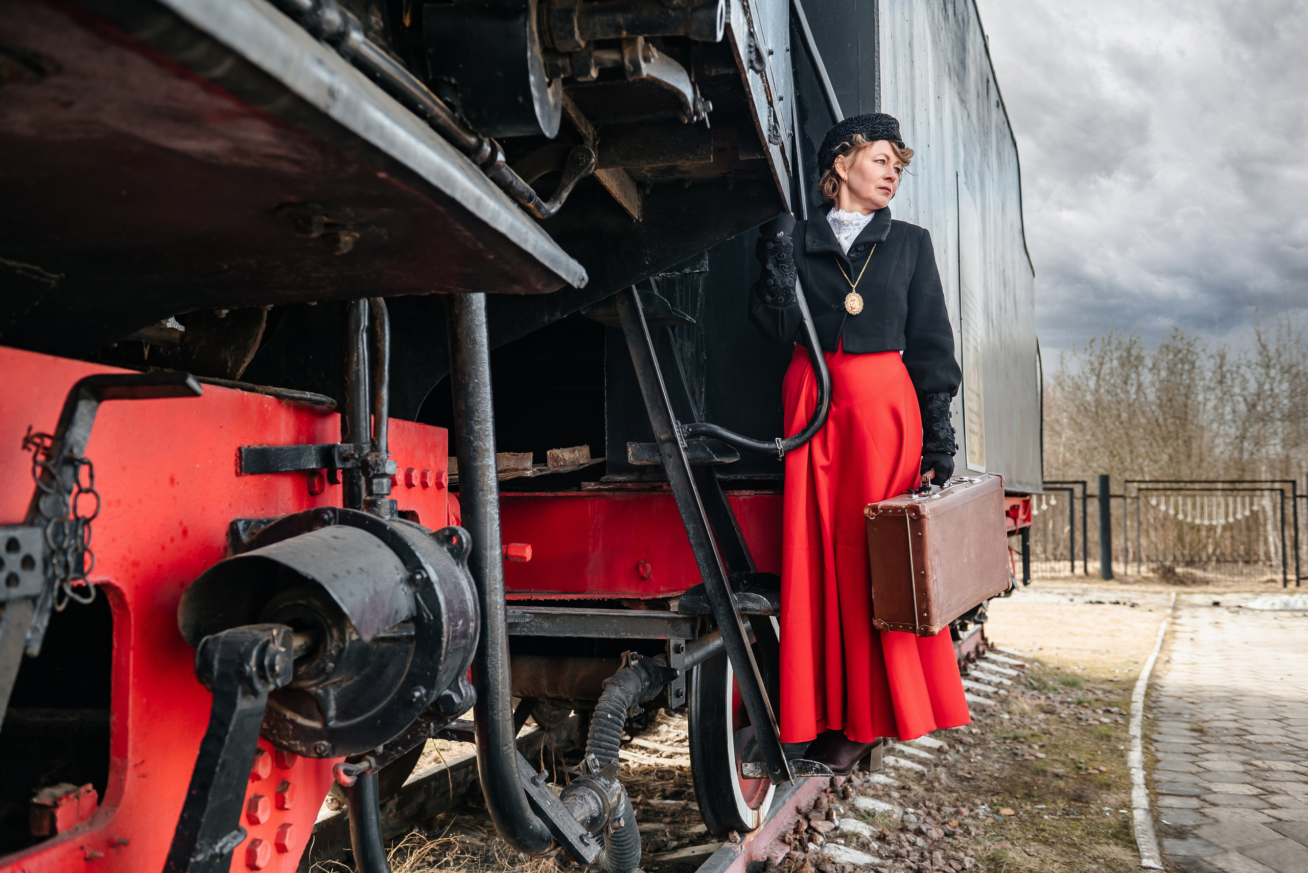 Наталья и Ретропоезд. Свадебный и семейный фотограф в Дзержинске Екатерина Шулакова