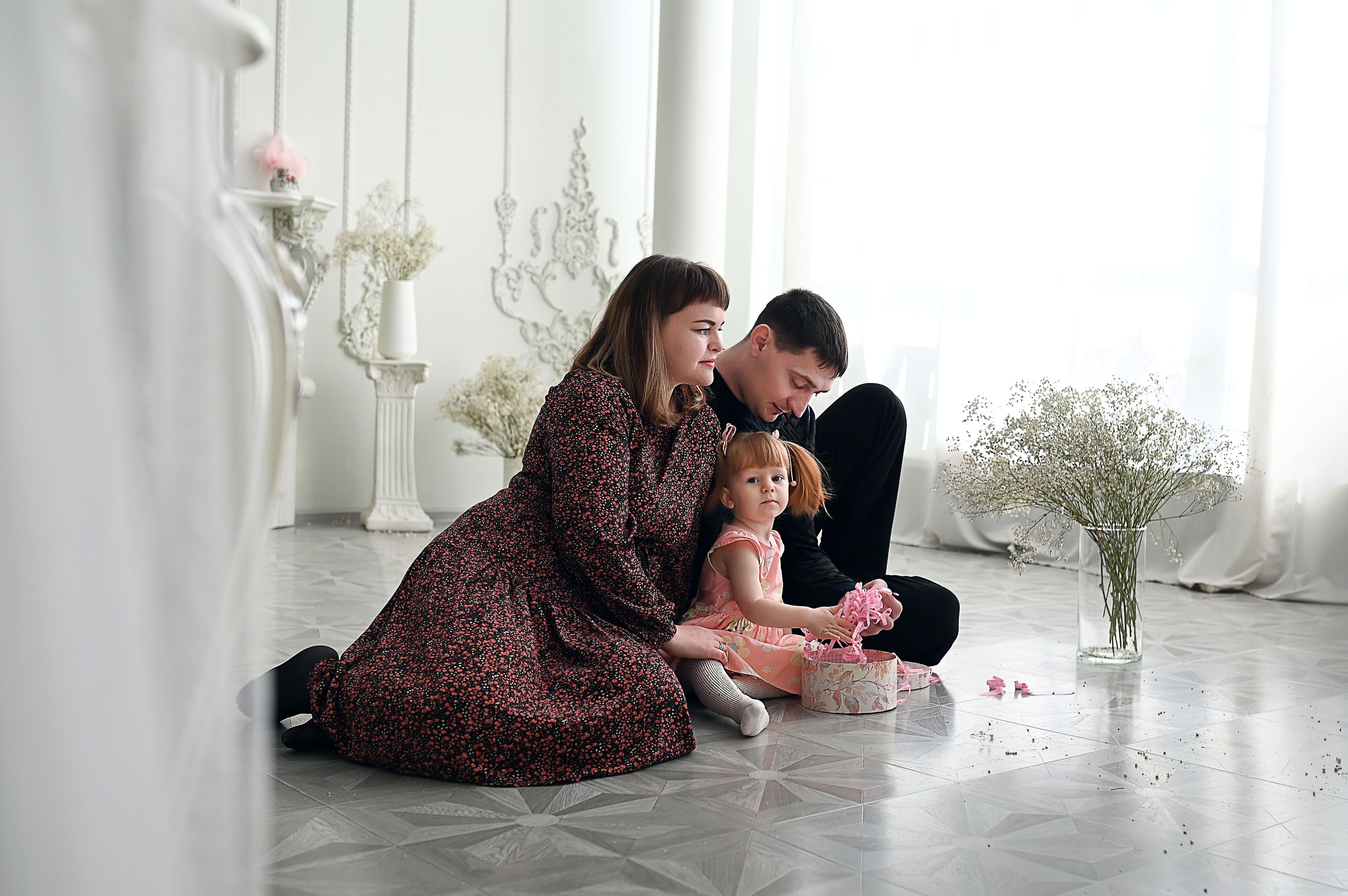 Аня, Алексей и Катюша. Фотографы крещения/венчания  Красноярск Татьяна и Вячеслав Переваловы