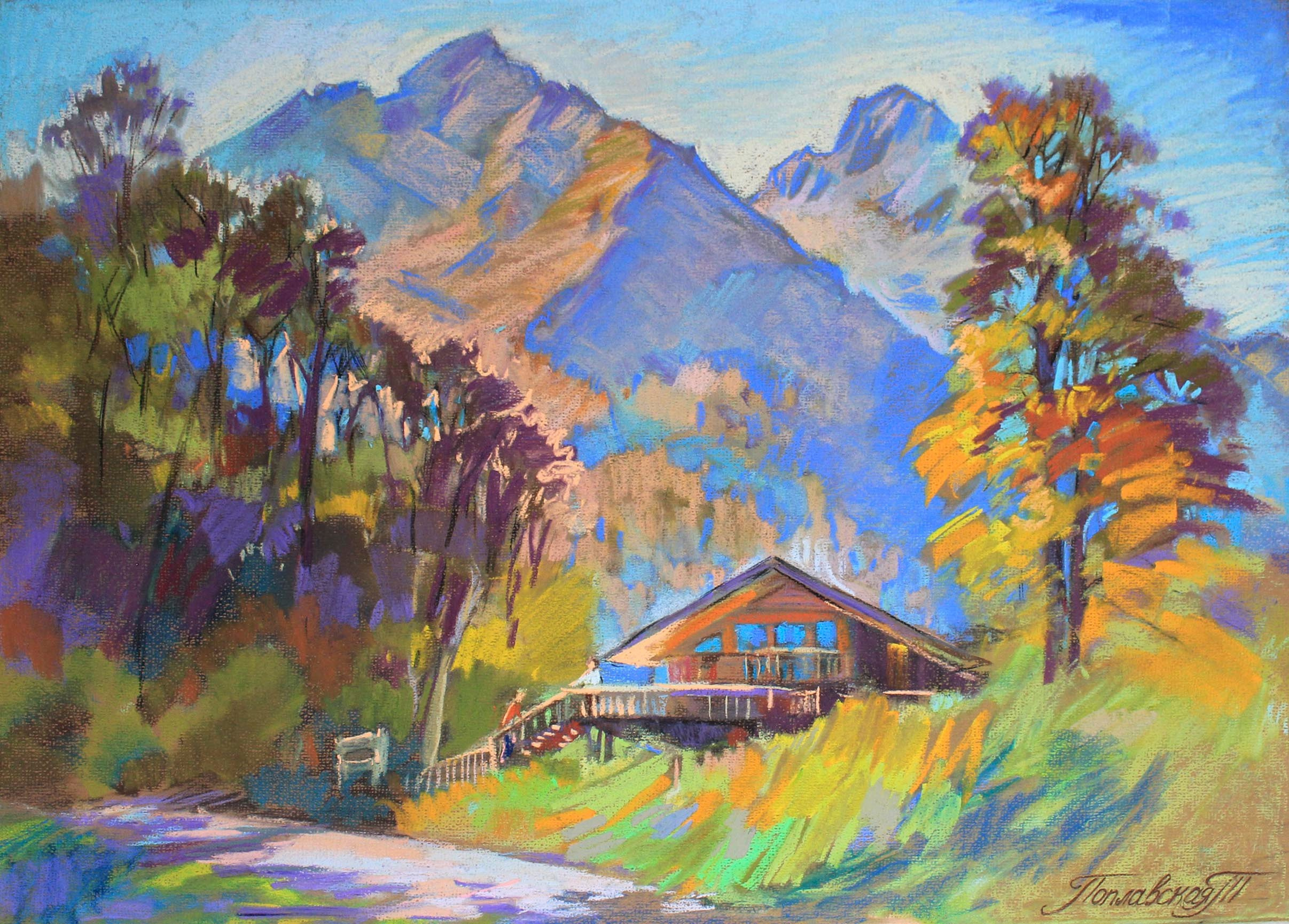 Живопись пейзажи художник Татьяна Поплавская. Интерьерный дизайнер в Сочи Поплавская Татьяна. Проектирование интерьеров и организация процесса ремонта