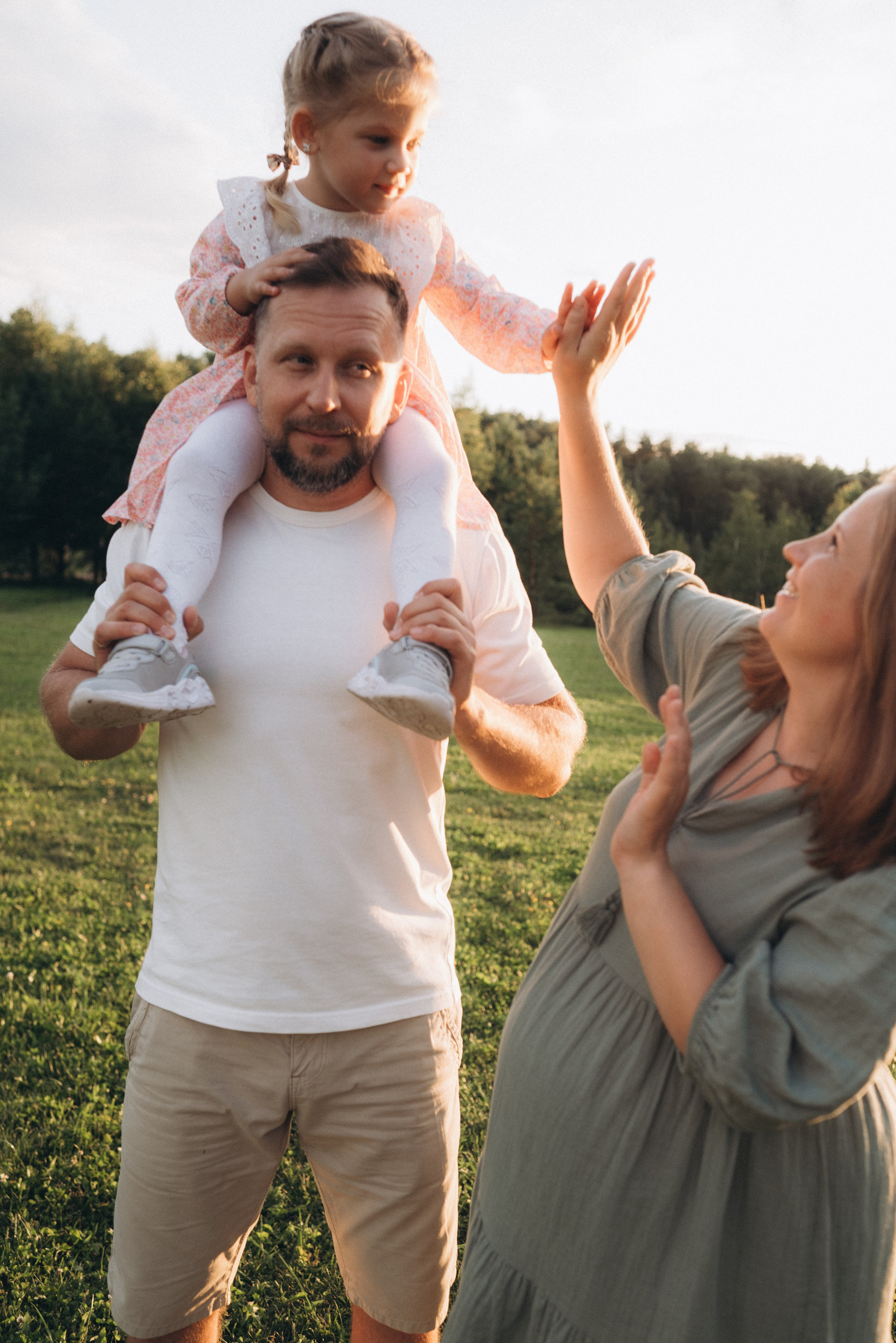 Андрей, Ирина и Алиса. Семейный фотограф Юлия Власова