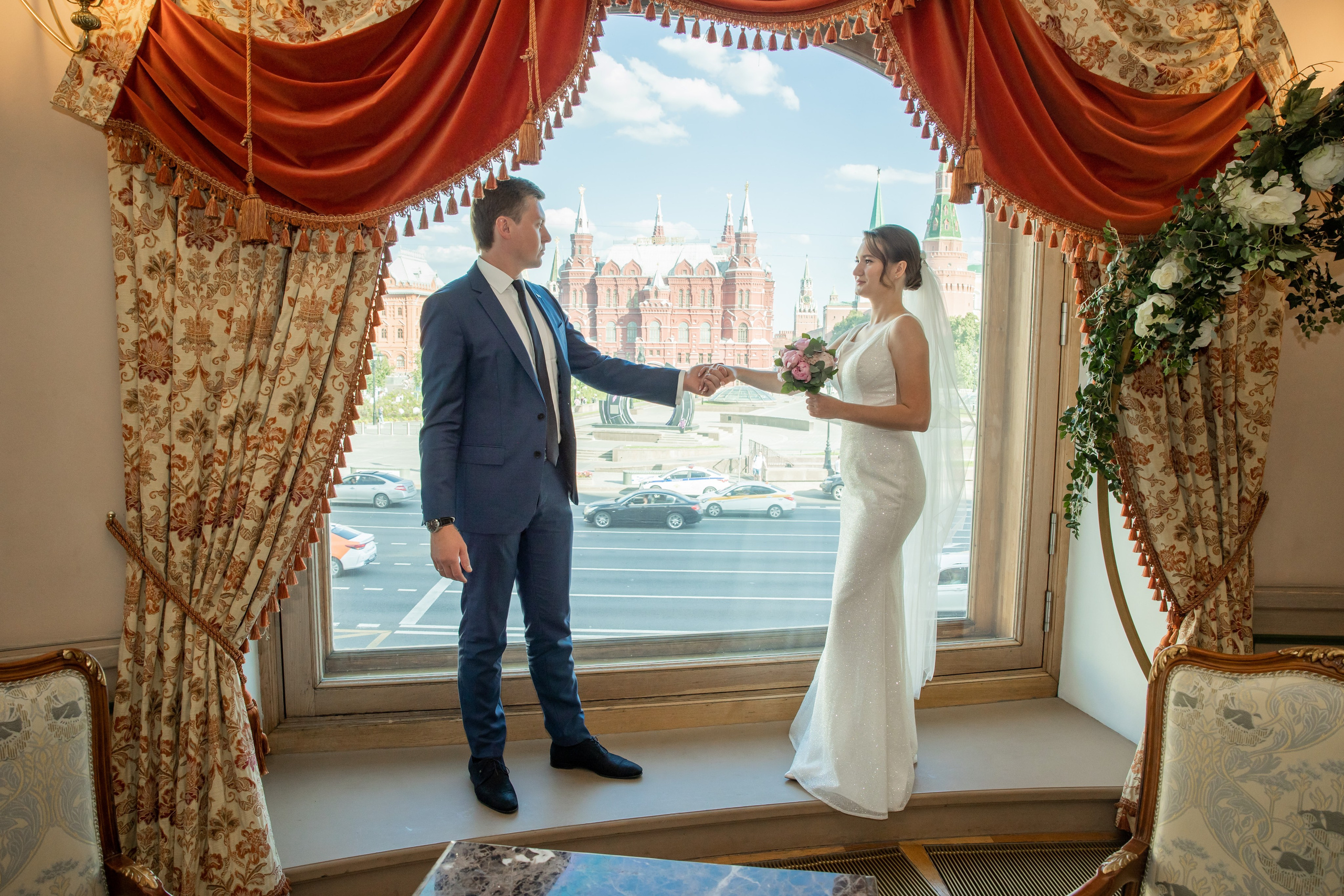 Татьяна и Антон, отель «Националь». Свадебный и репортажный фотограф (Москва, Королев и другие)