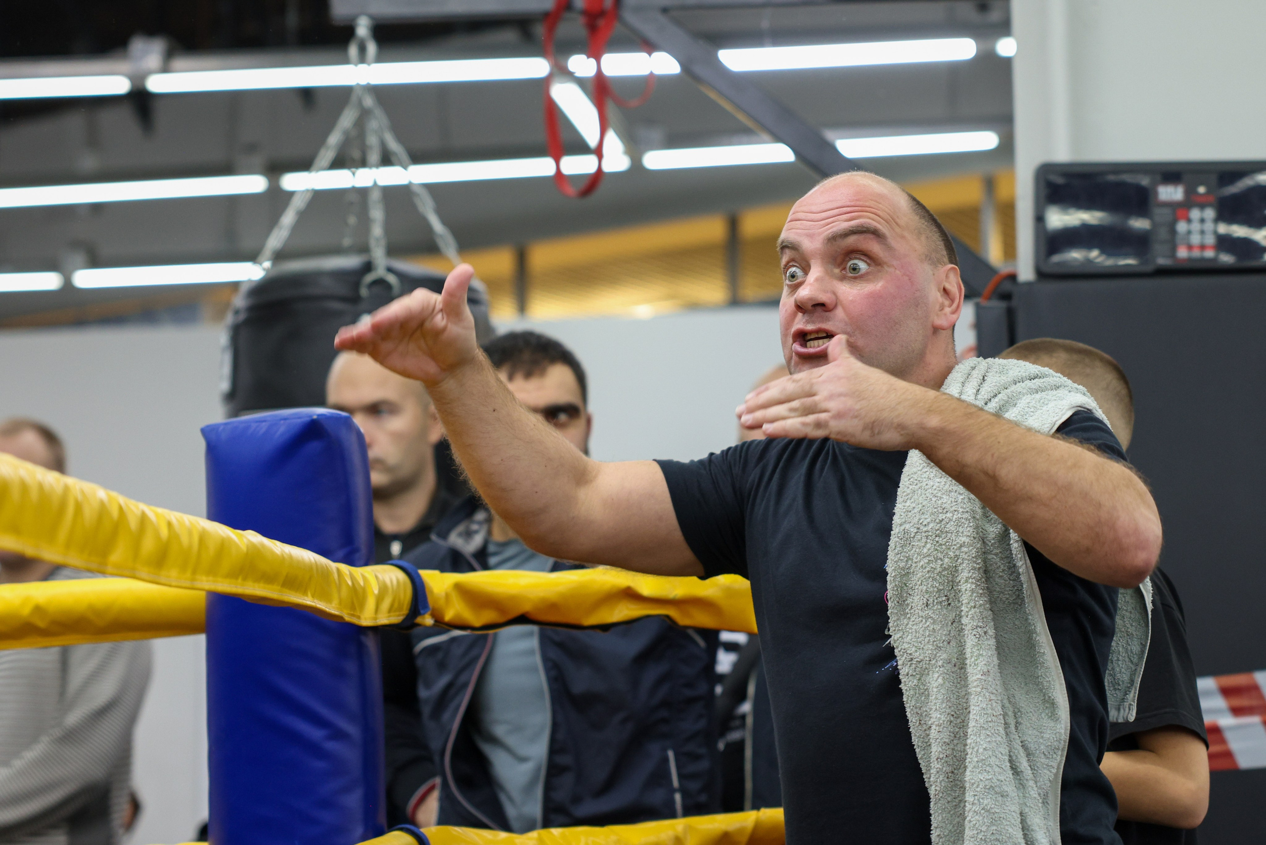 Открытый ринг «кубок ООО «ТЭК НеваСпецТяж». Фотограф Александр Заломаев