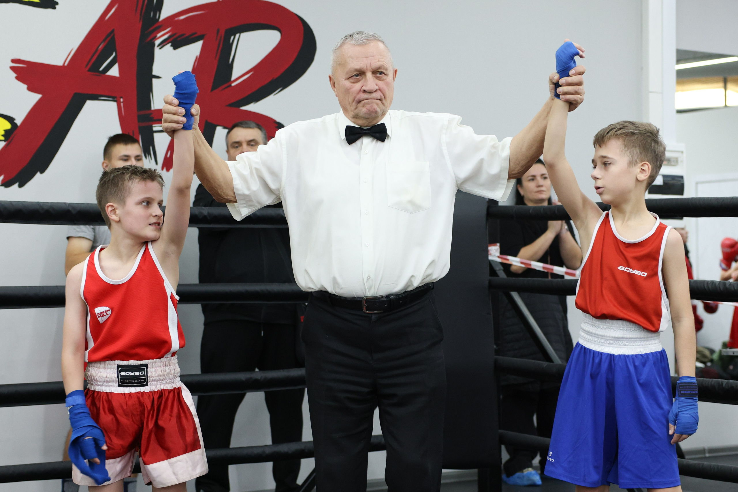 Открытый ринг «кубок ООО «ТЭК НеваСпецТяж». Фотограф Александр Заломаев