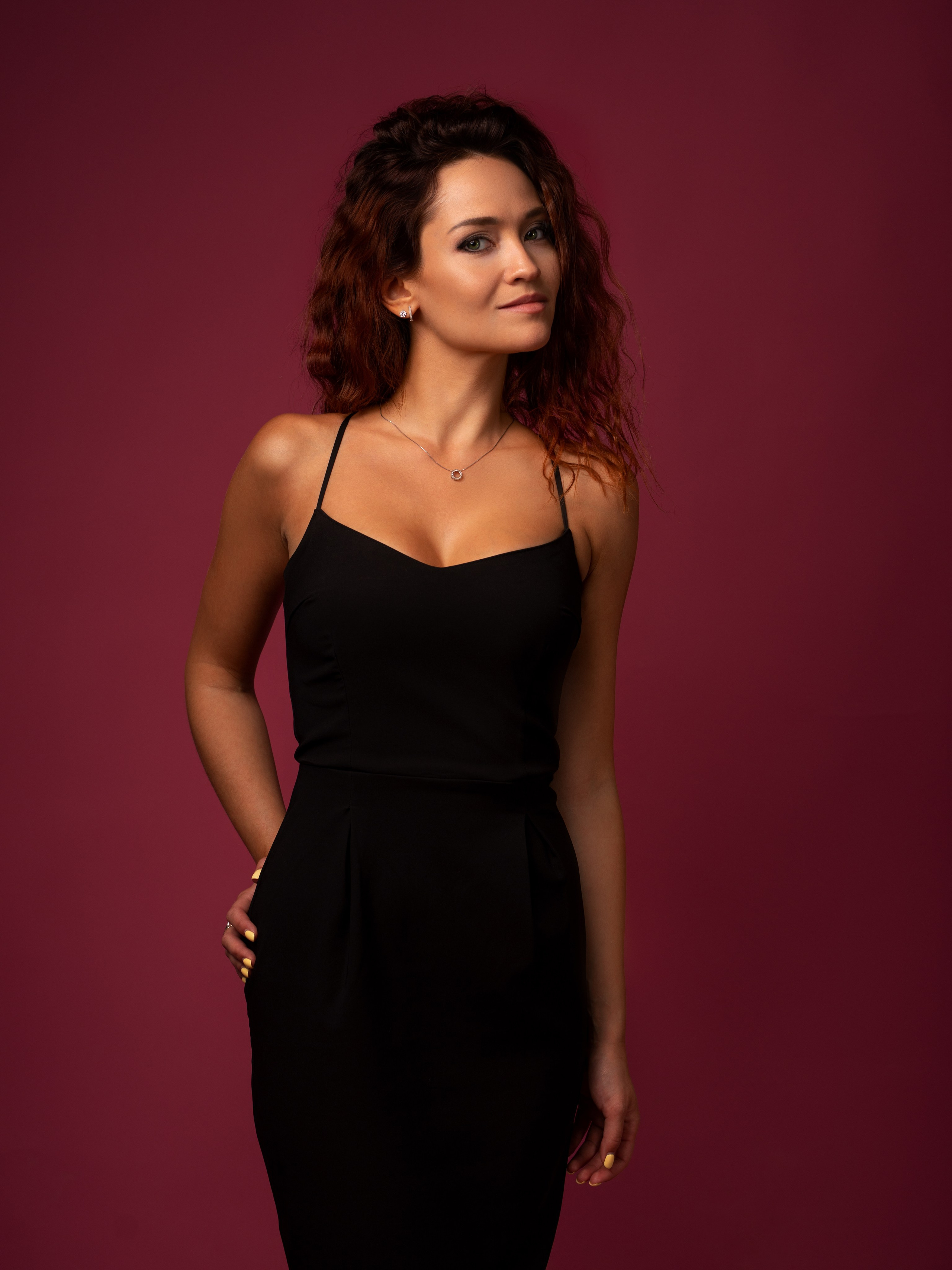 Съемка с Еленой в студии на циклораме для «себя»