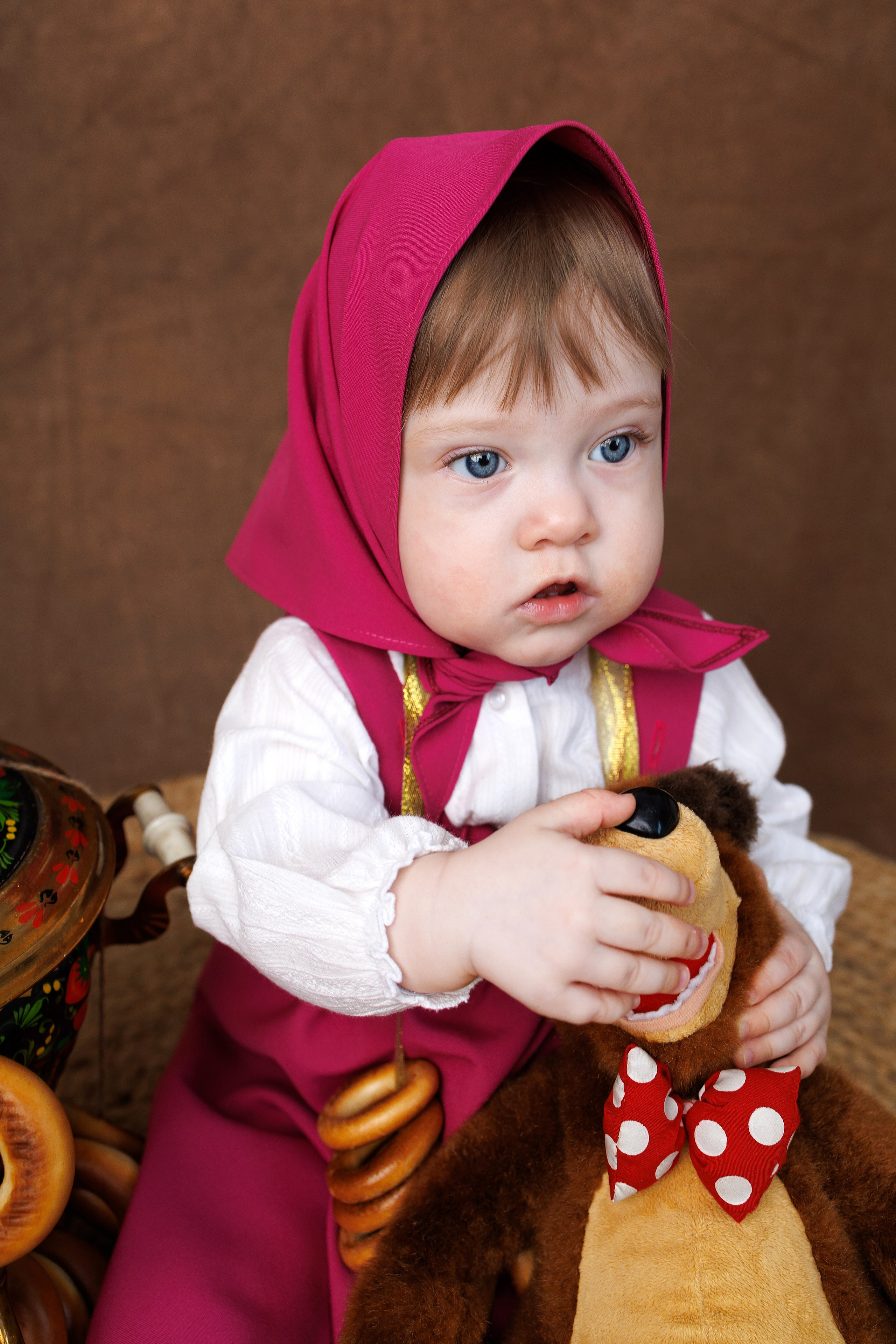 Аделине 1 годик. Фотограф новорожденный малышей Новосибирск