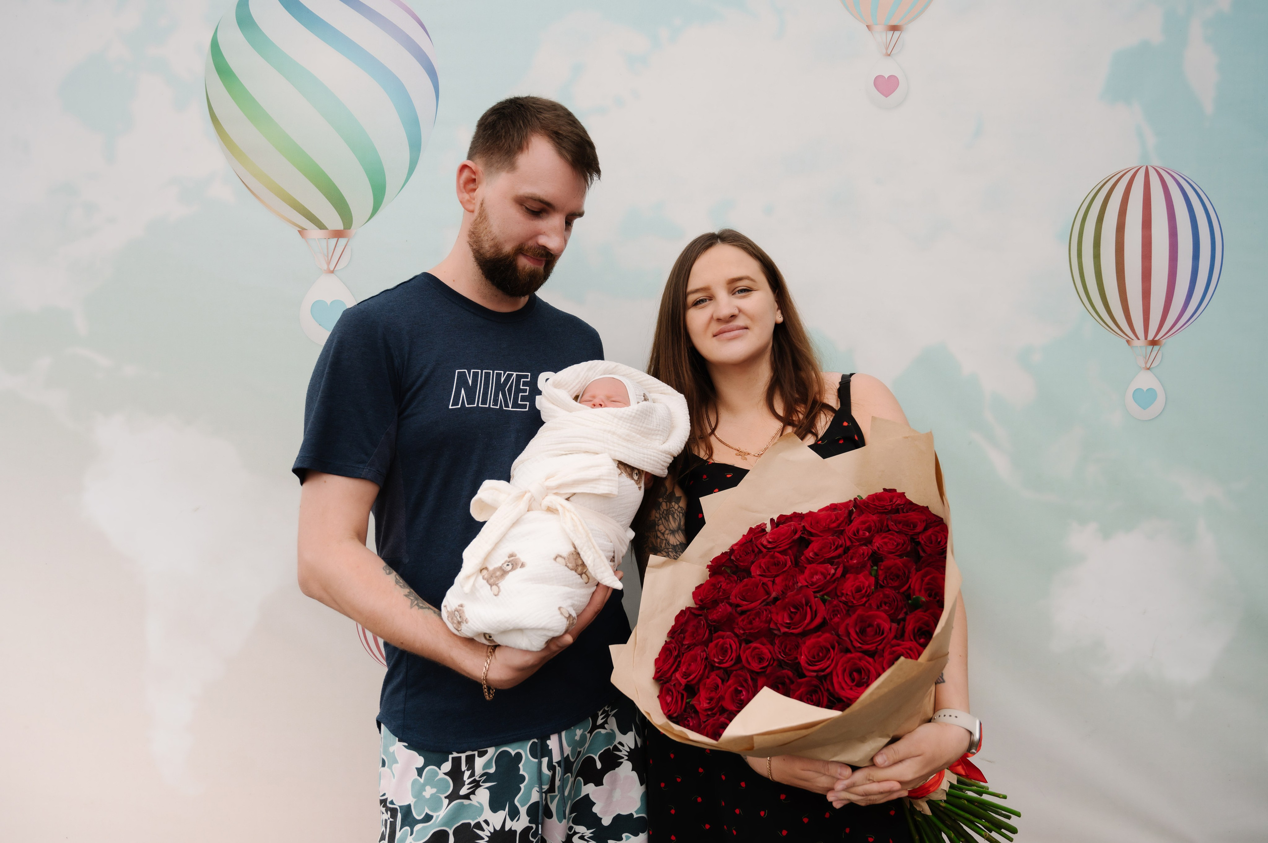 Выписка Димы. Фотограф на роды СПБ Юлия Герасимова