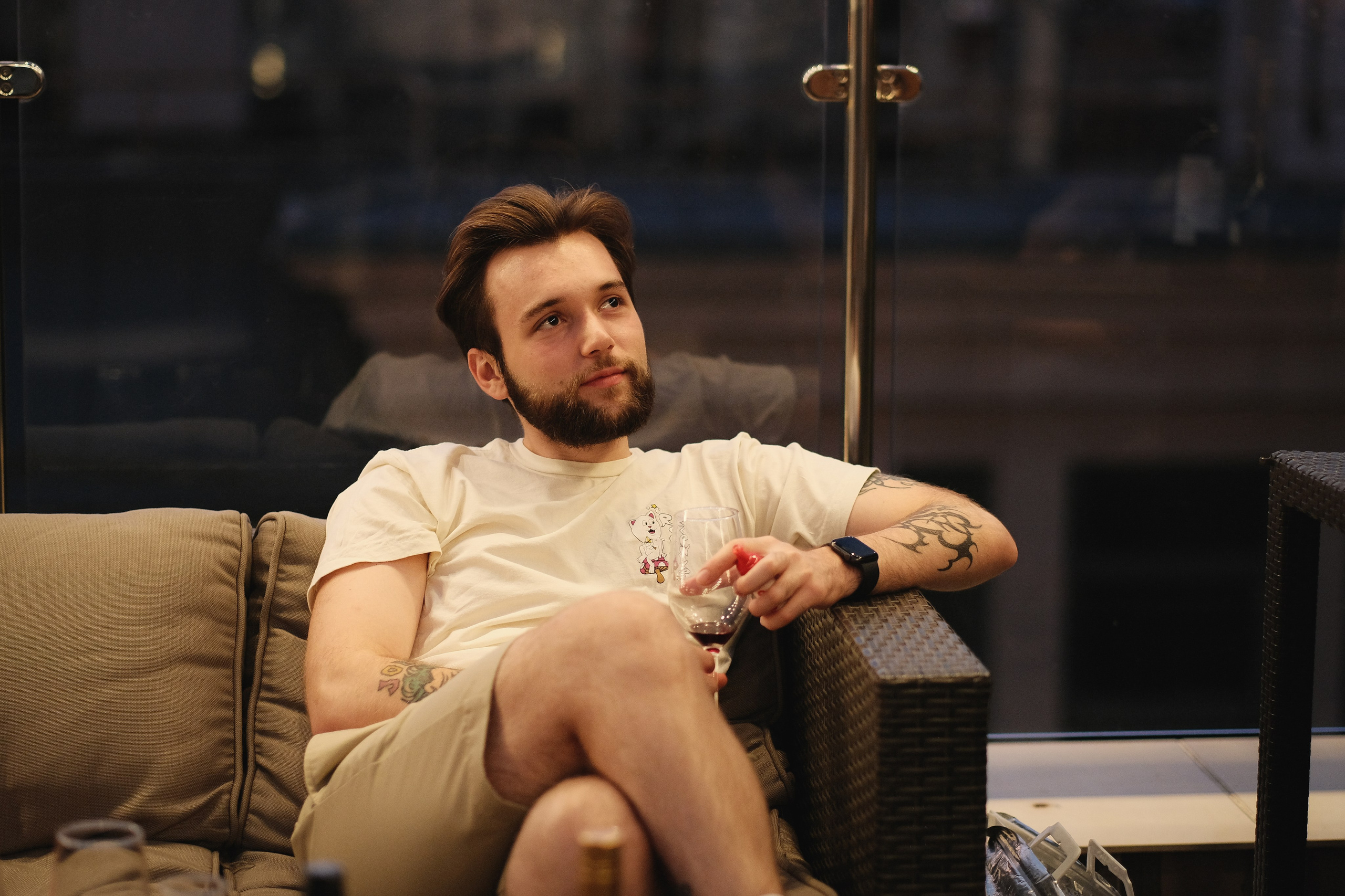 Вечеринка на крыше в Москве. Фотограф Михаил Ерохин | Москва