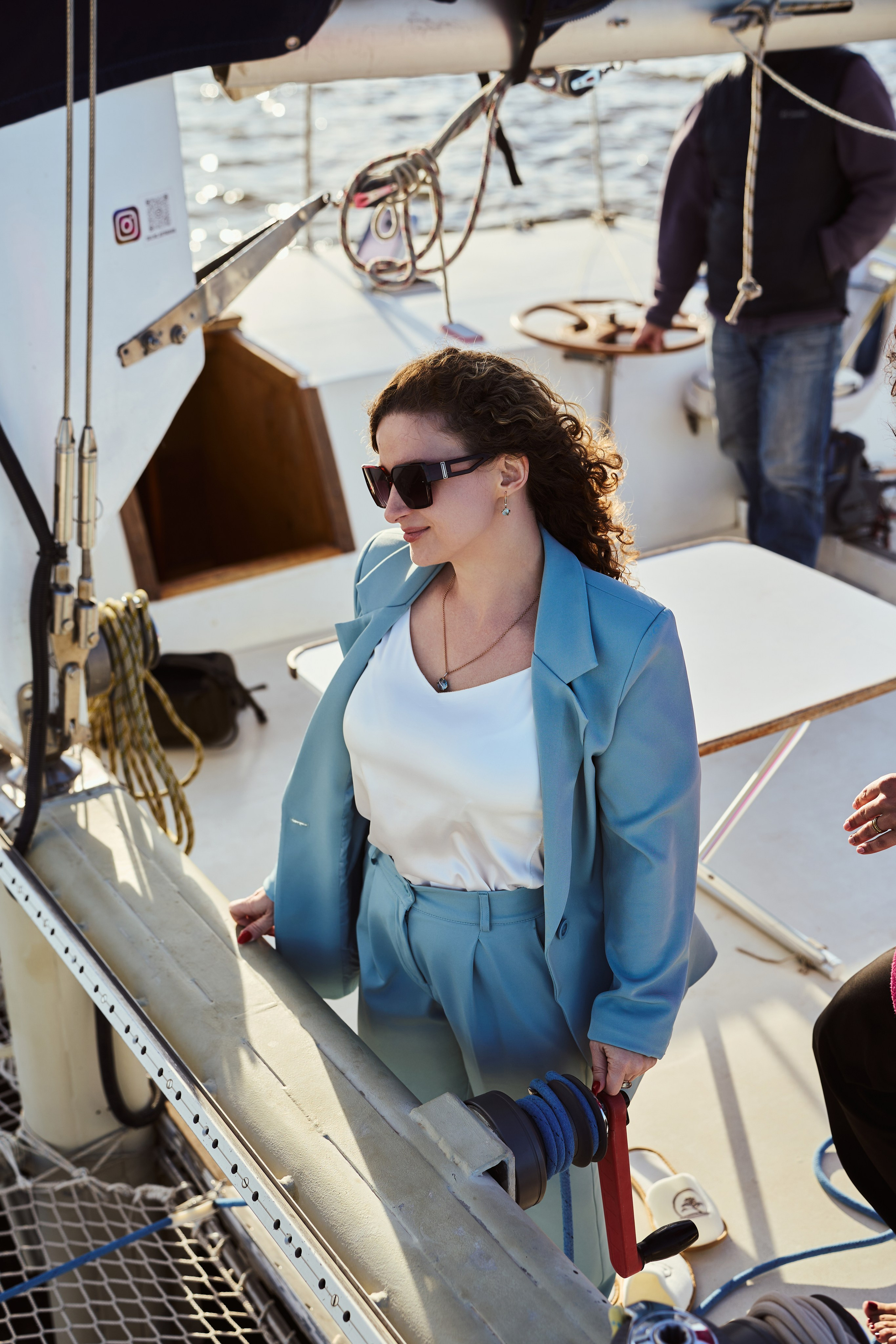 День рождения Анны на яхте. Фотограф Иван Сосновский