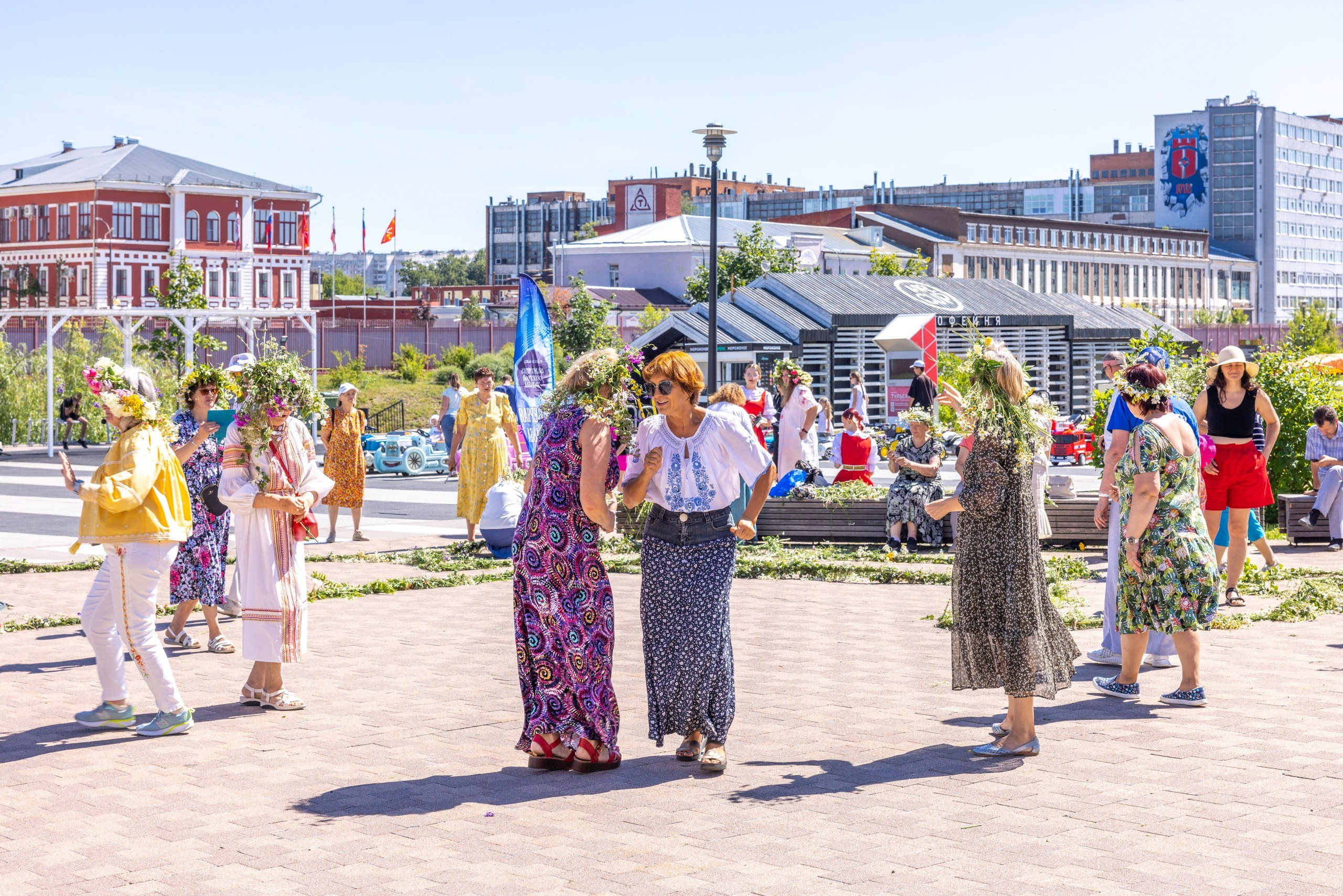 Фестиваль «Ромашковый хоровод». Северная ходьба. Фотограф в Туле Крупский АнДРей. Фотостудия «КАДР71» в Туле