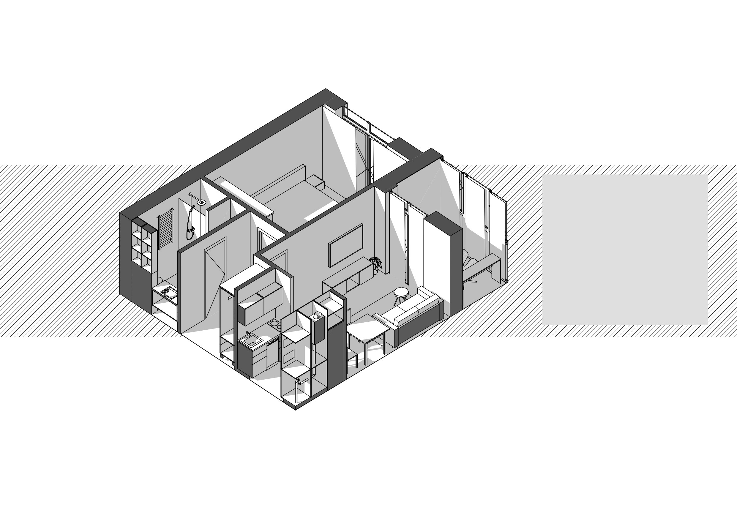Эскизный проект. ВНУТРИ | Дизайн Интерьера квартир и домов в Калининграде