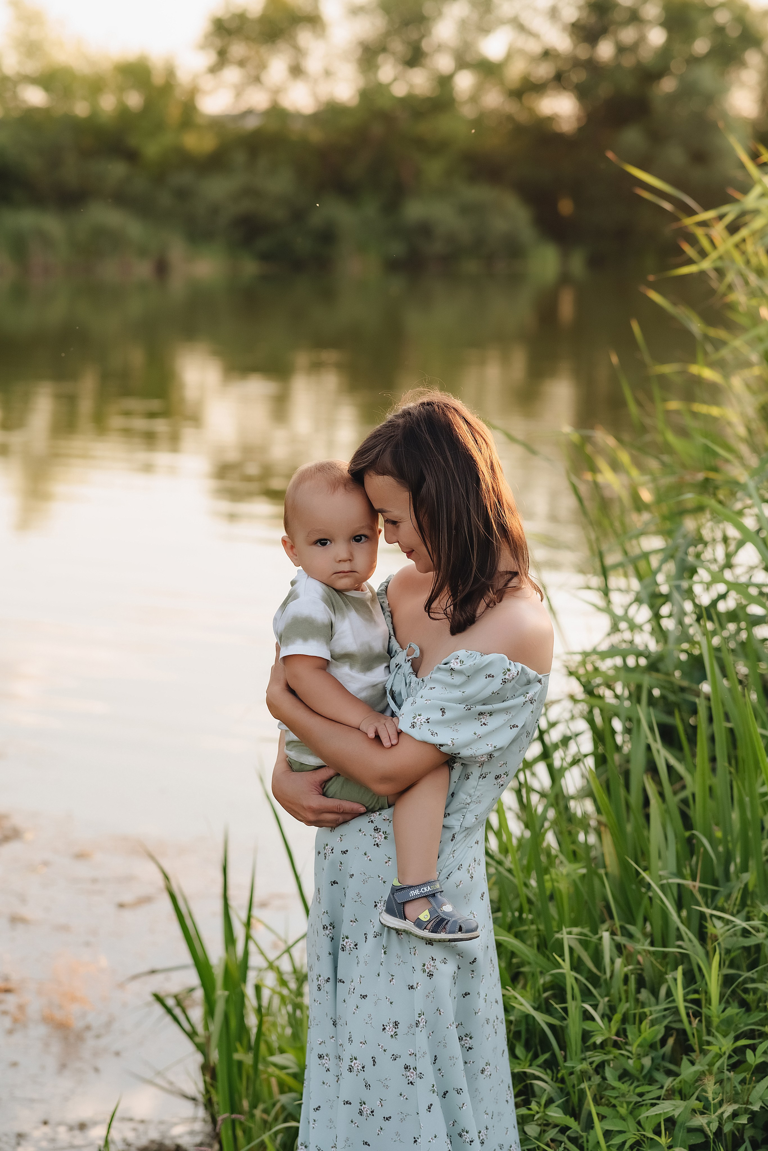 Семейная съемка на закате. Фотограф Карина Шмулёва. Воронеж и область