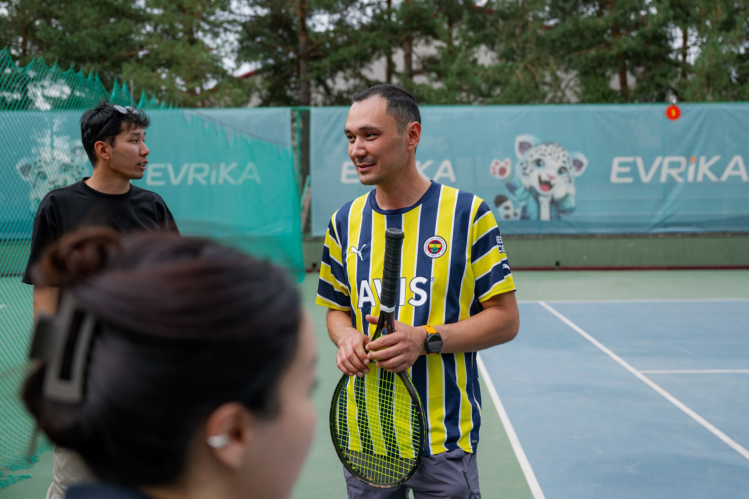 Конференция/Игра в тенис — BakoTech&Cloudfire. Фотограф в Алматы — Алексей Коньков | Репортаж, свадьбы, портреты