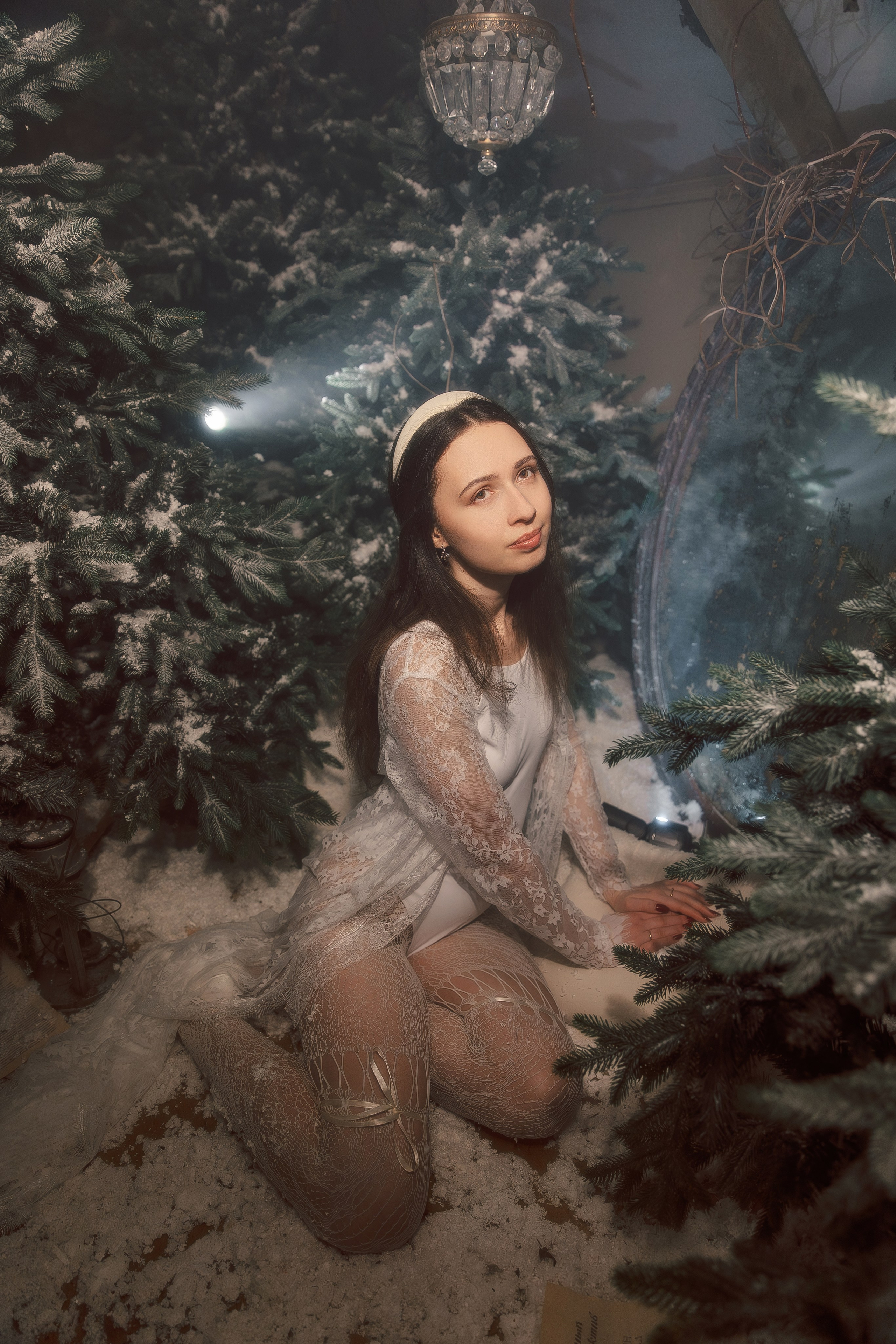 Зимняя сказка на чердаке. Семейный и женский фотограф в Москве Надежда Воробьева