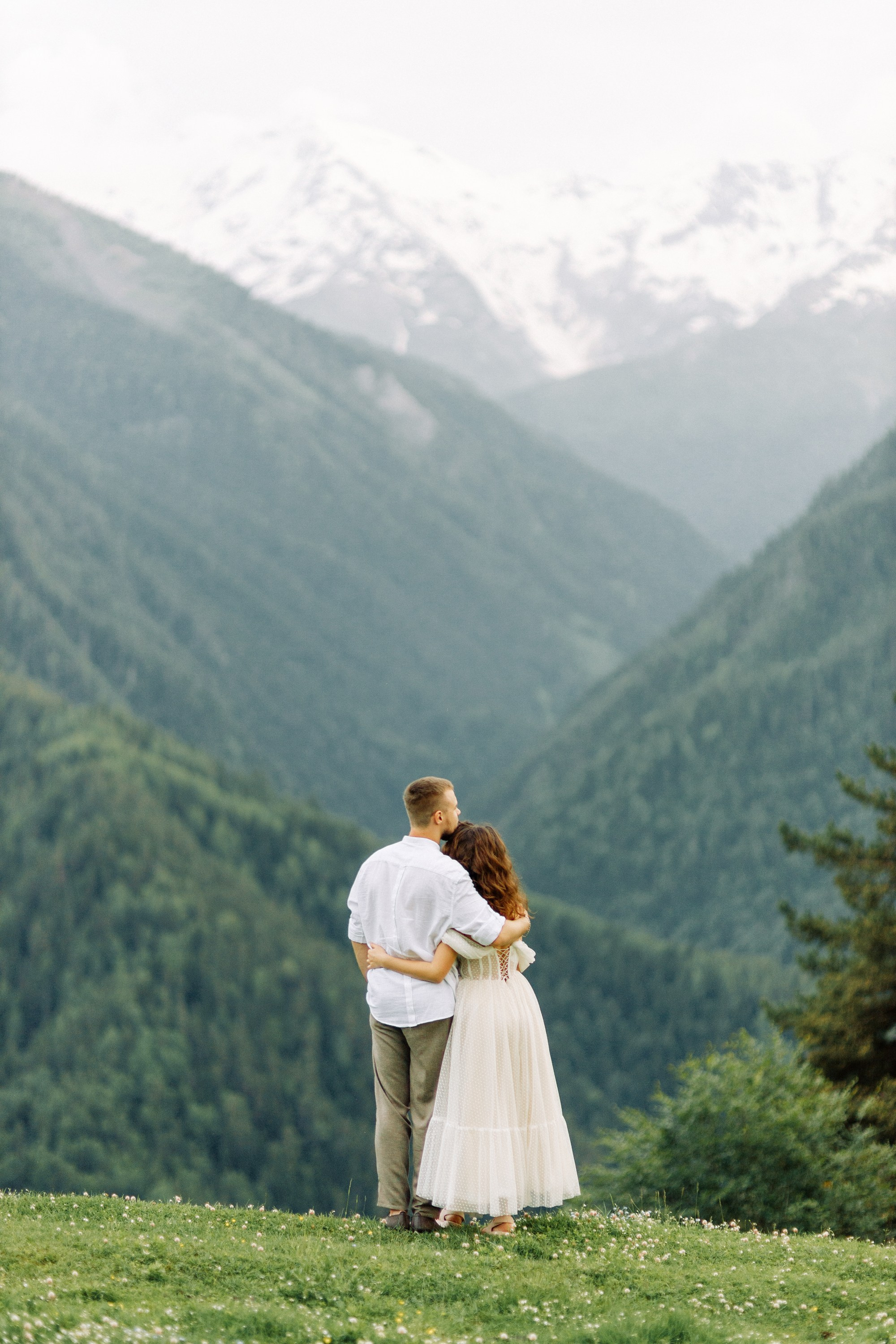 Свадьба в горах Сванетии в Грузии