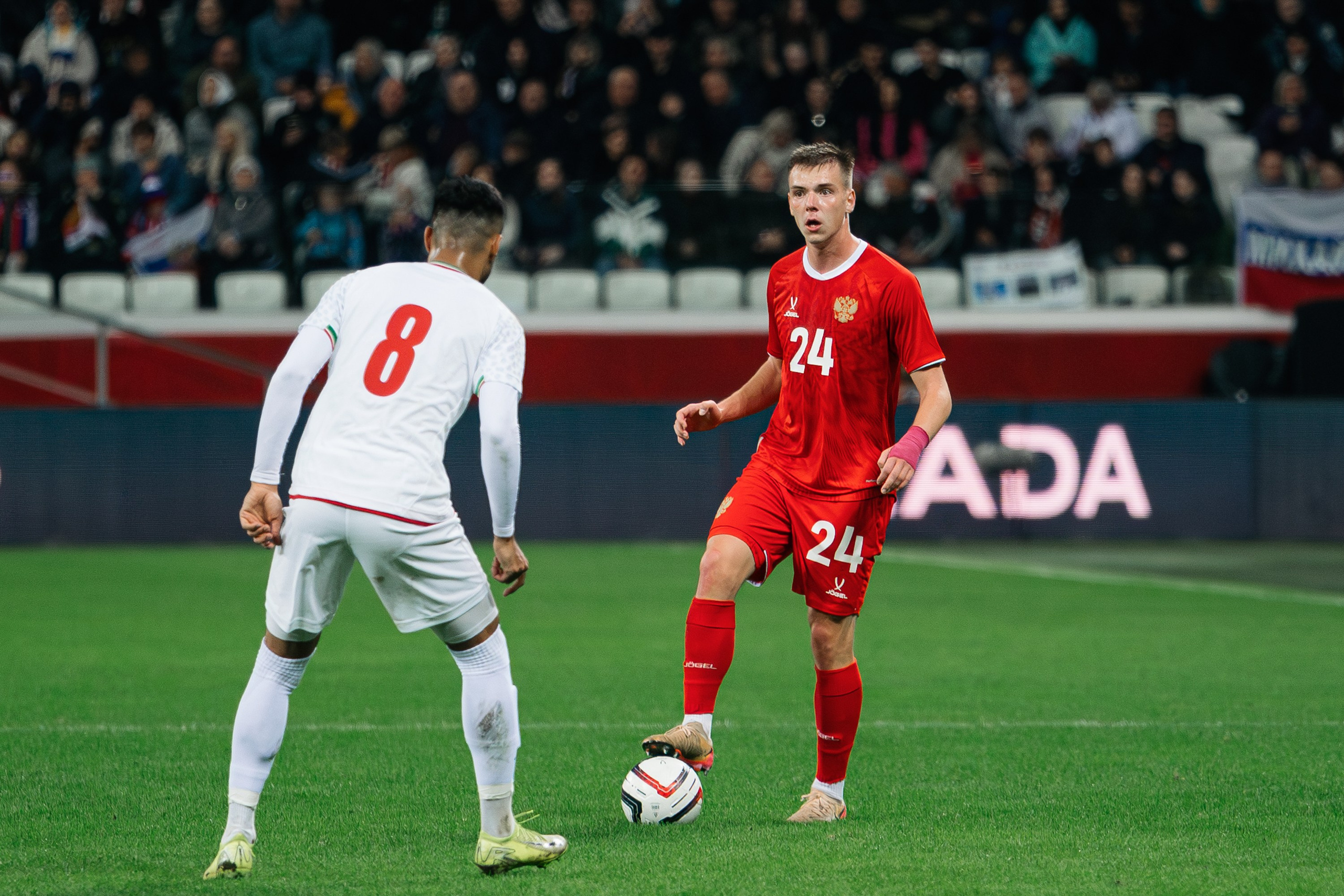 Матч Россия — Иран 2025. Фотограф в Волгограде Виталий Самойлов