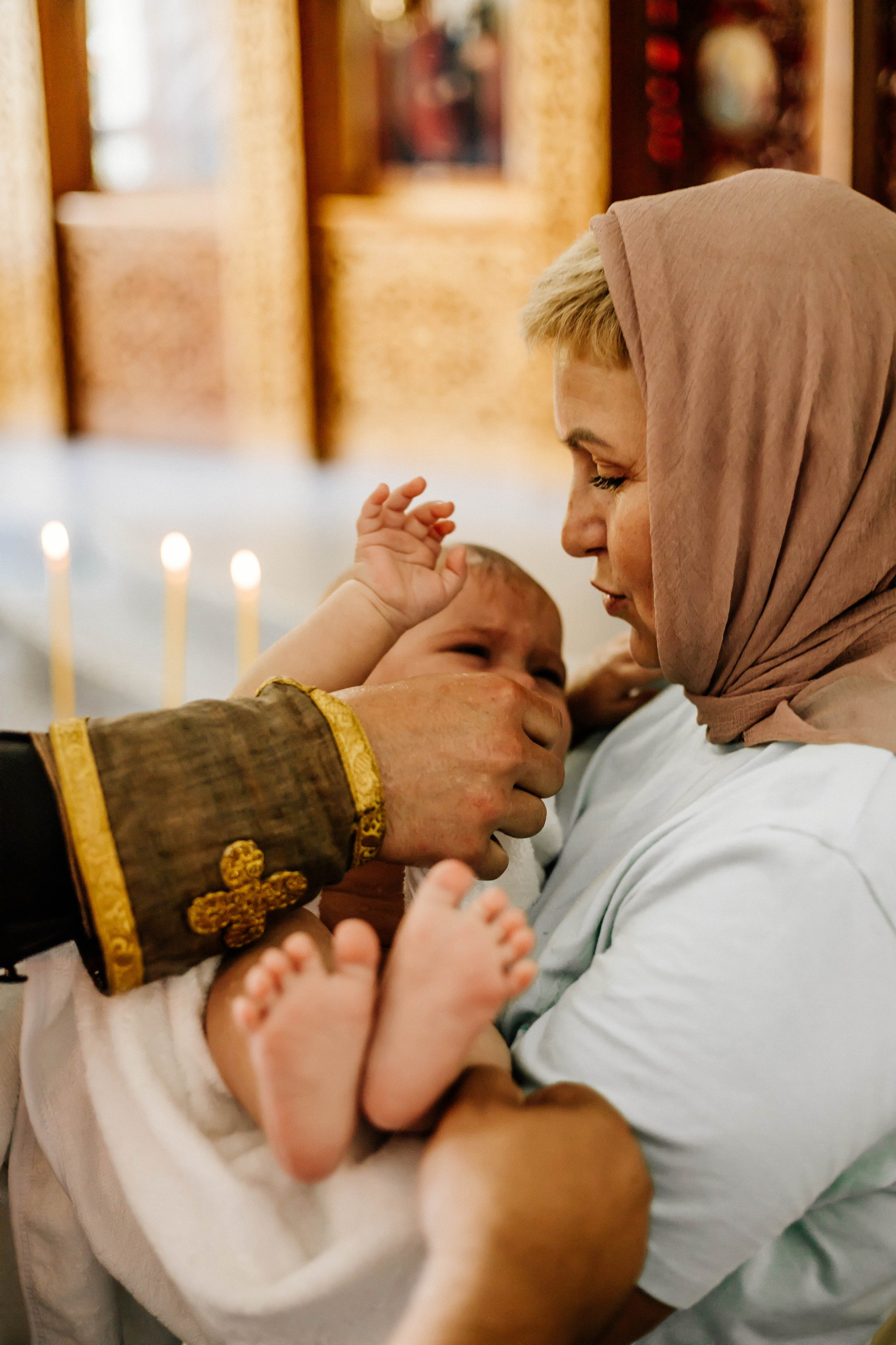 Крещение. Рыжова Тамара