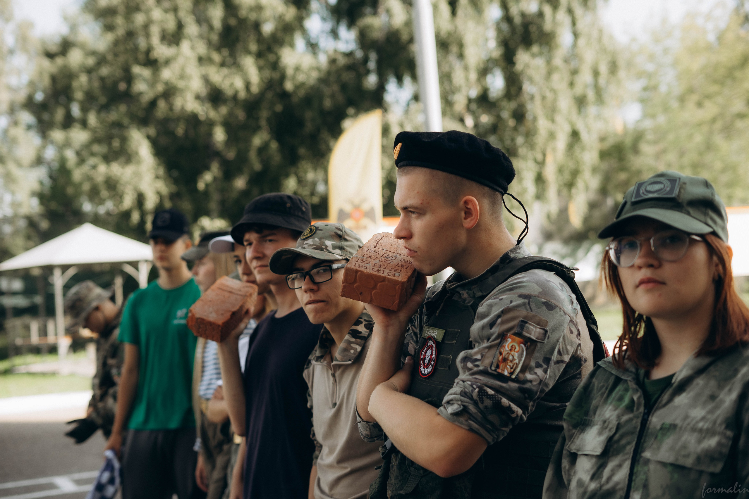 Республиканская военно-патриотическая смена «Рубеж». Алиса Никитцова | Фотограф в Казани