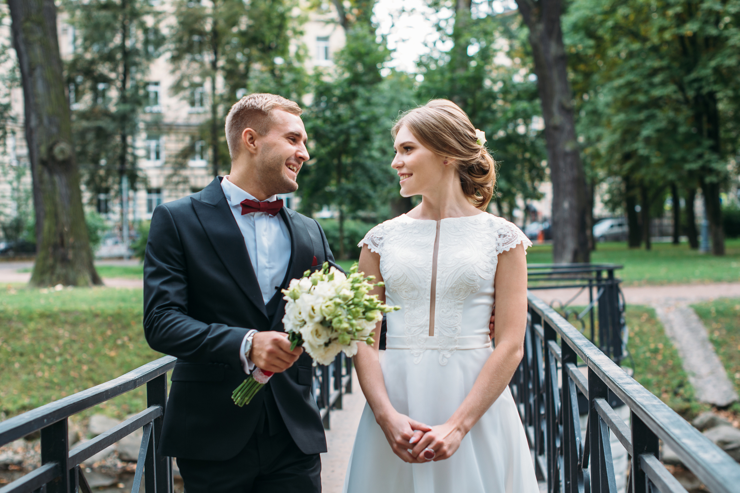 Фотографии со свадебного дня Дарьи и Никиты СПб