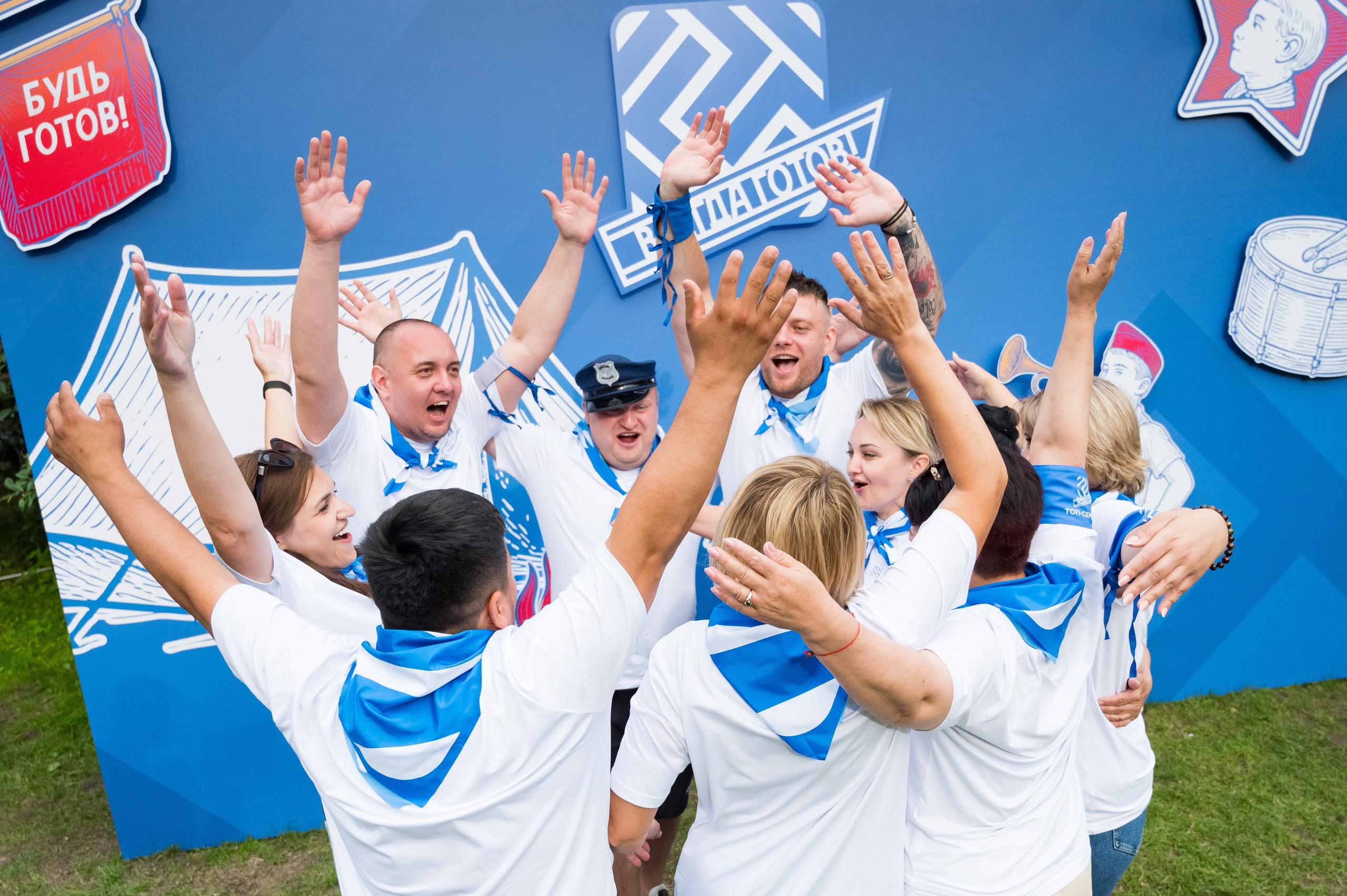 Летний корпоратив-тимбилдинг компании «Топ-сервис». Репортажный фотограф и видеограф Слава Думчев. Тимбилдинги, отчетники, корпоративы