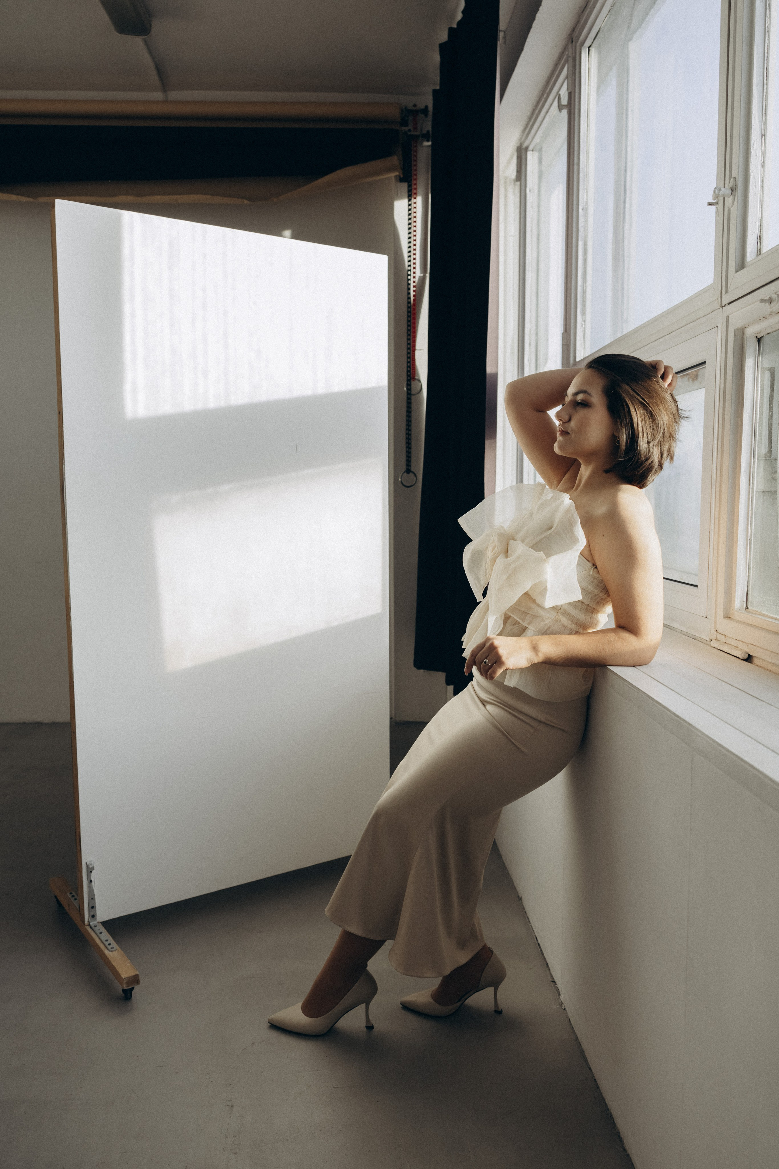 Женский минимализм в студии. Семейный фотограф в Санкт-Петербурге Екатерина Васильева