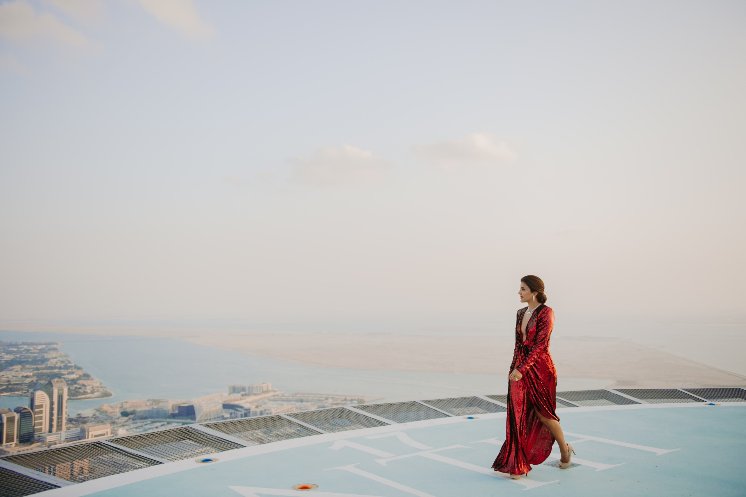 Love Story на высоте (Абу Даби). Фотограф в Москве и Санкт-Петербурге Дарина