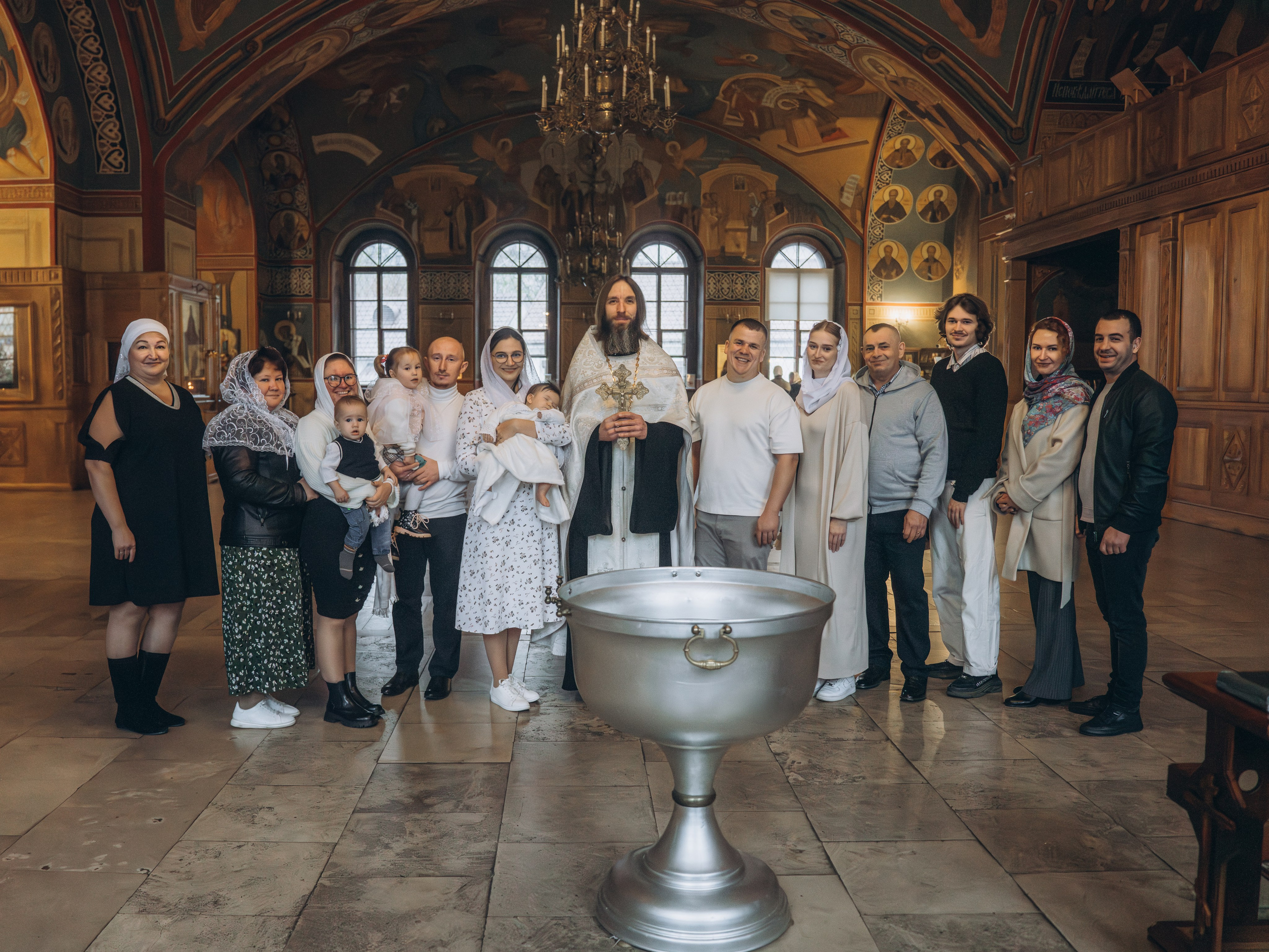 Таинство Крещения Ксении. Фотограф Ольга Рубцова в Москве и Московской области