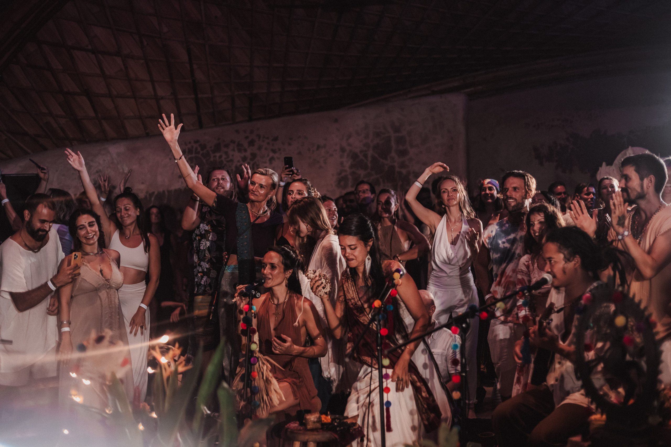 Hanuman Project kirtan at Alchemy march. Mariam Bagdasaryan