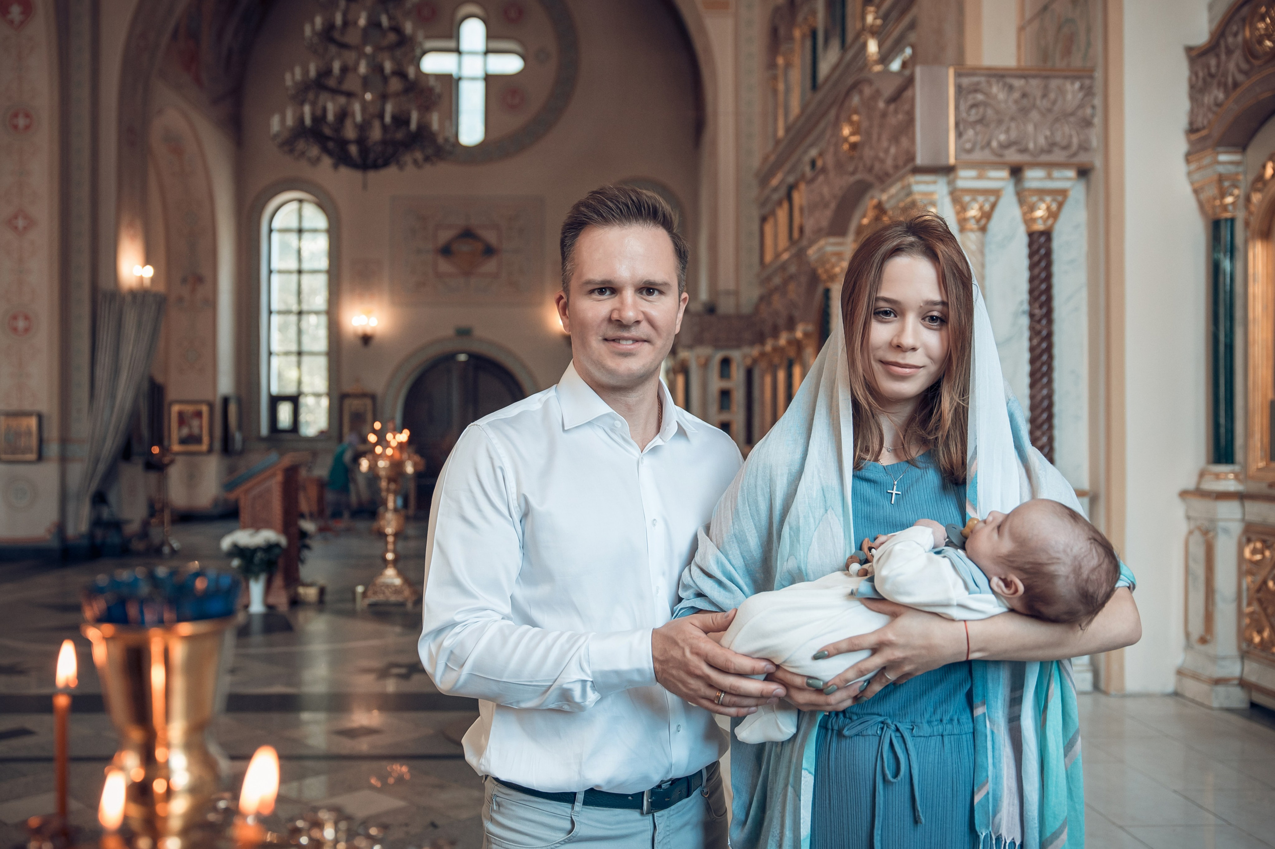 Таинство крещения. Семейный и детский фотограф в Москве Орешина Юлия