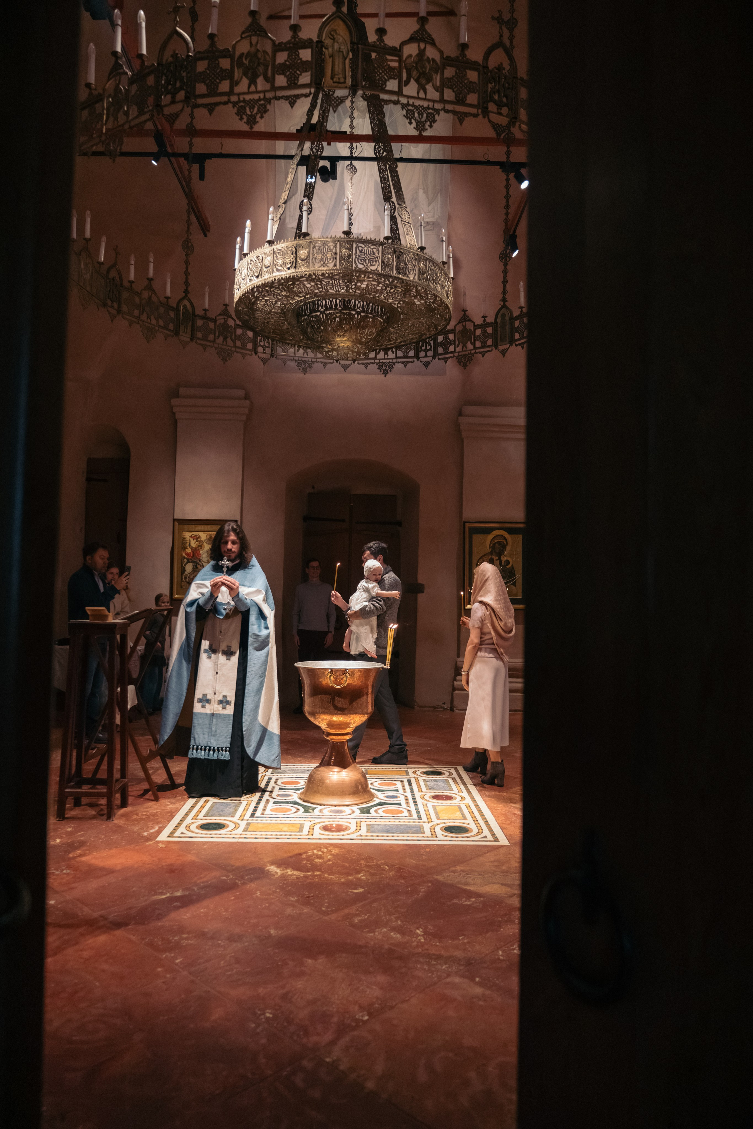 Крещение Виктории. Семейный и детский фотограф Москва Дарья Бугра