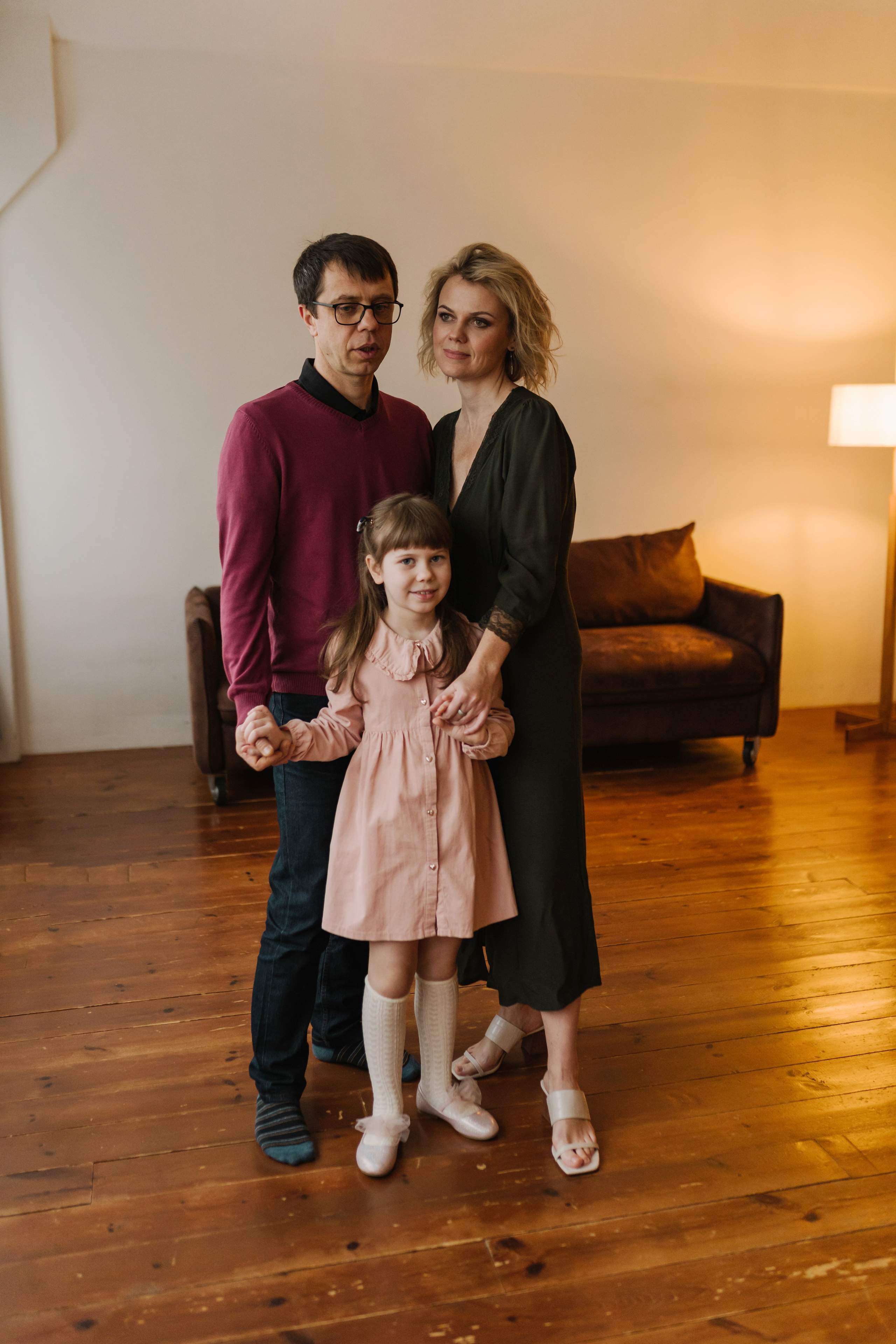 В студии. Семейный фотограф Москва Путилково Гуляшова Екатерина