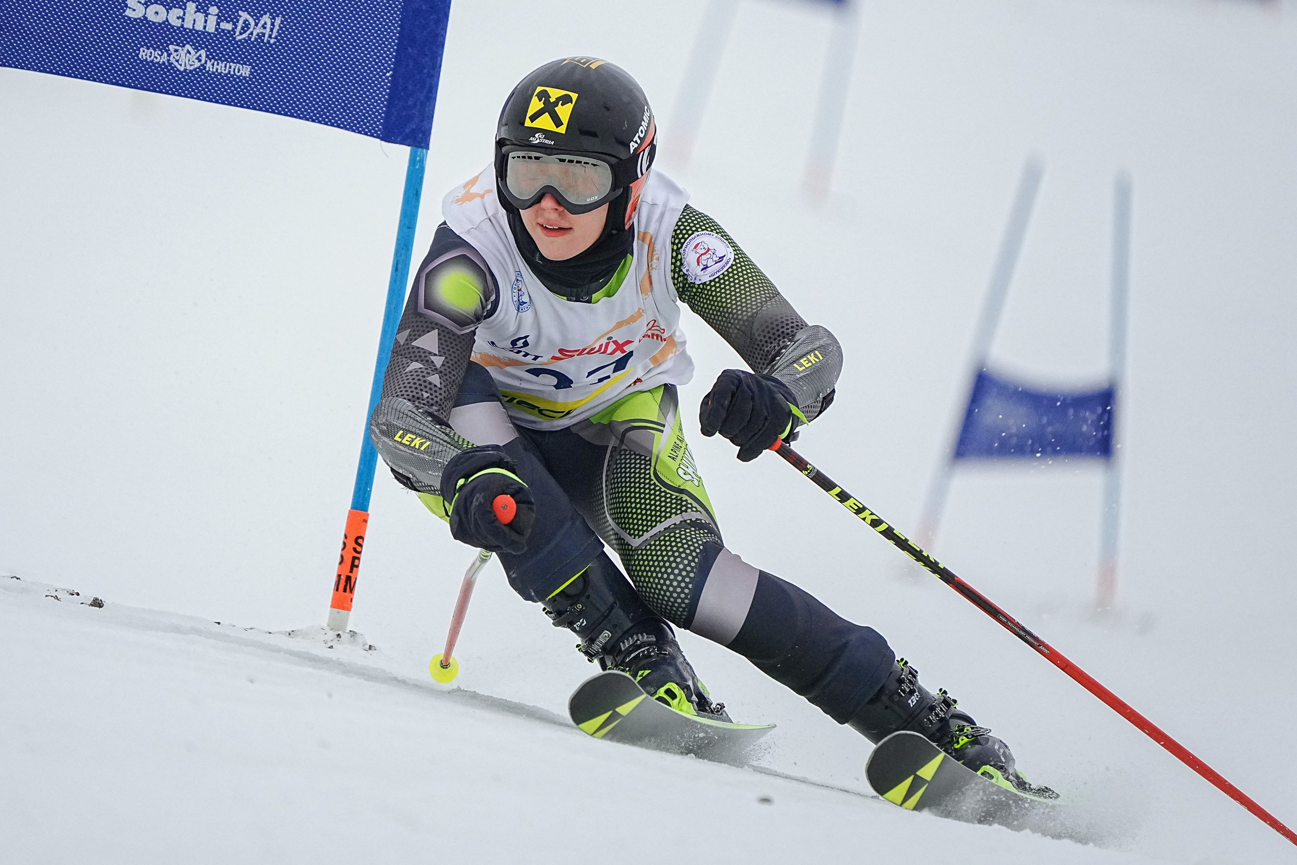 Первенство Дмитровского городского округа по горнолыжному спорту «Памяти А. Жирова» GS U14, U16. Фотограф Студитский Евгений