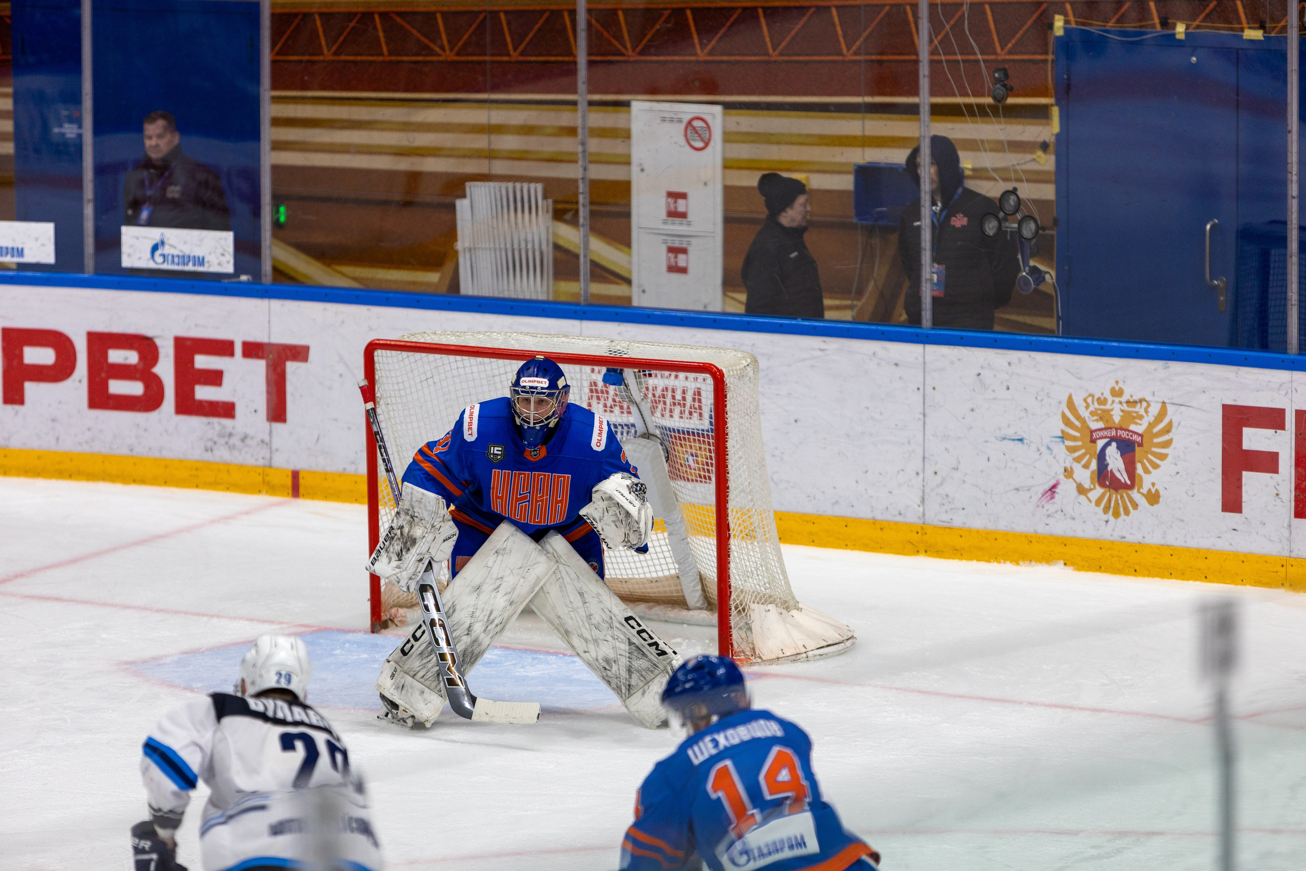 Хоккей СКА-Нева — Динамо-Алтай. Репортажный фотограф Санкт-Петербург | Роман Карбышев