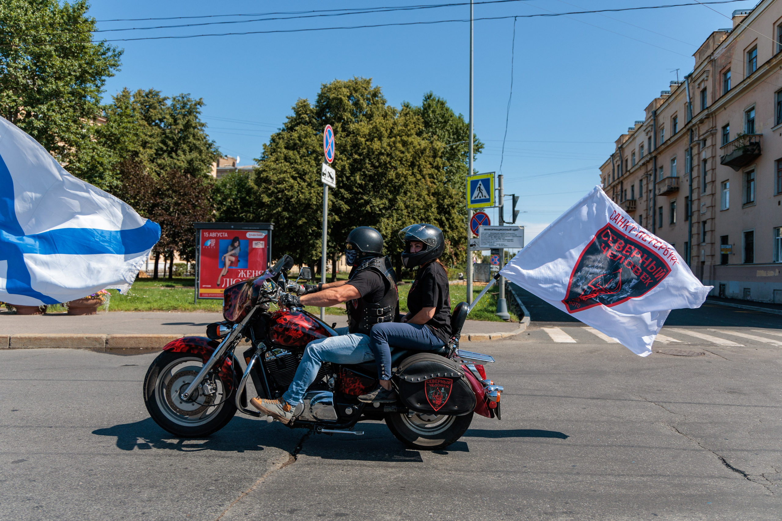 День ВМФ с мотоклубом 28.08.24. Репортажный фотограф Санкт-Петербург | Роман Карбышев