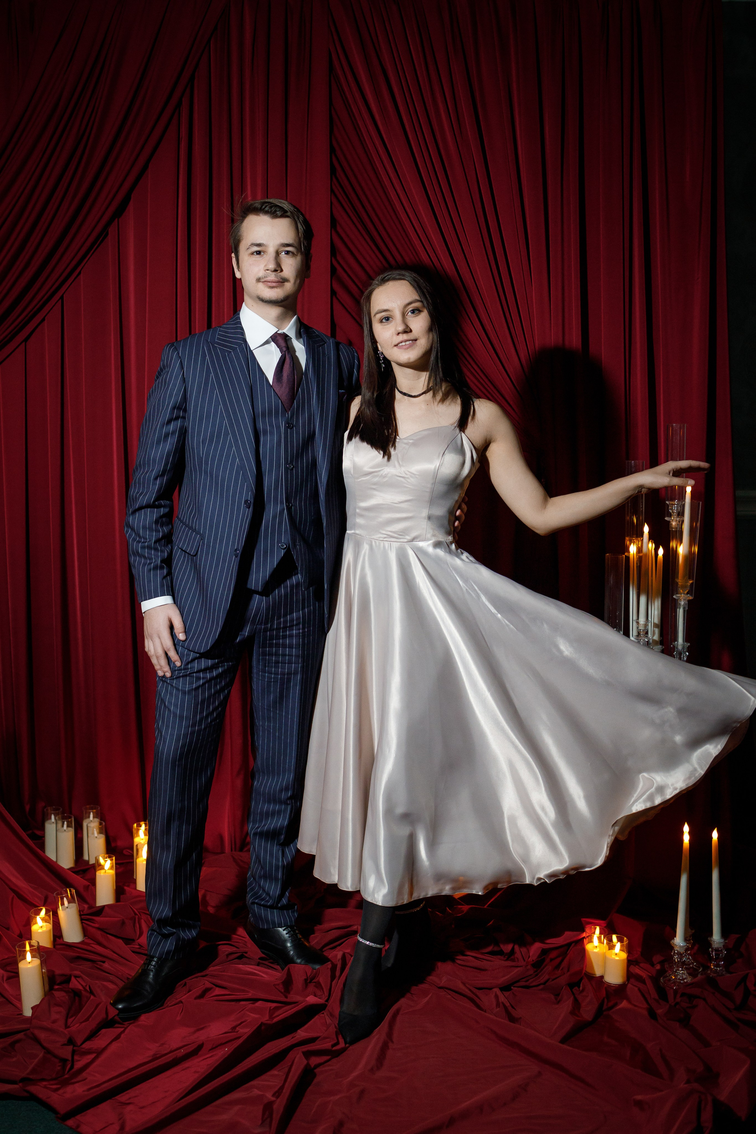 Яркий Новогодний вечер-маскарад. Репортажный и портретный фотограф в Москве Саханцева Анна