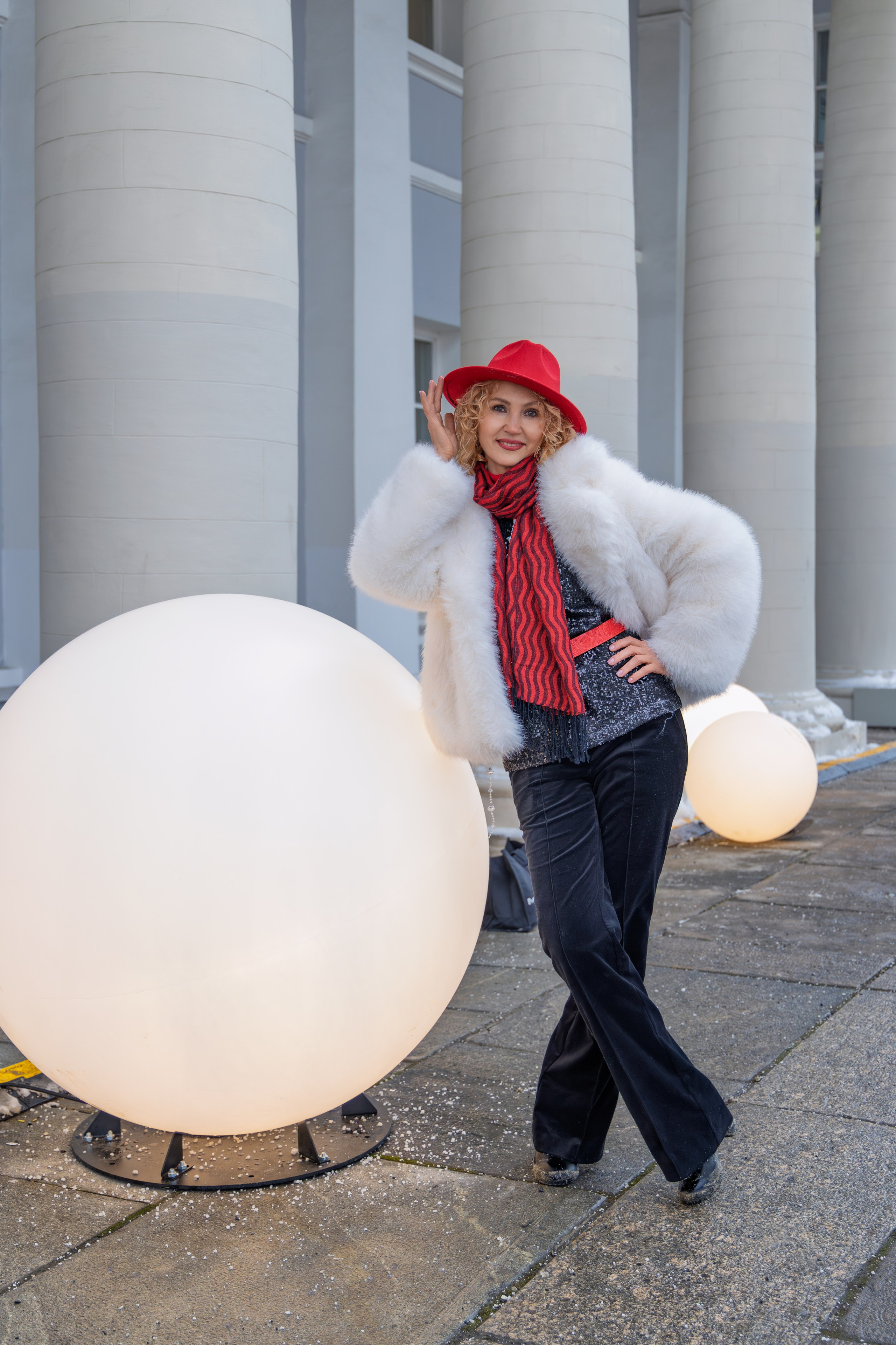 Новогодняя прогулка для Оксаны январь 2026. Репортажный, семейный и студийный фотограф в Москве Демин Алексей