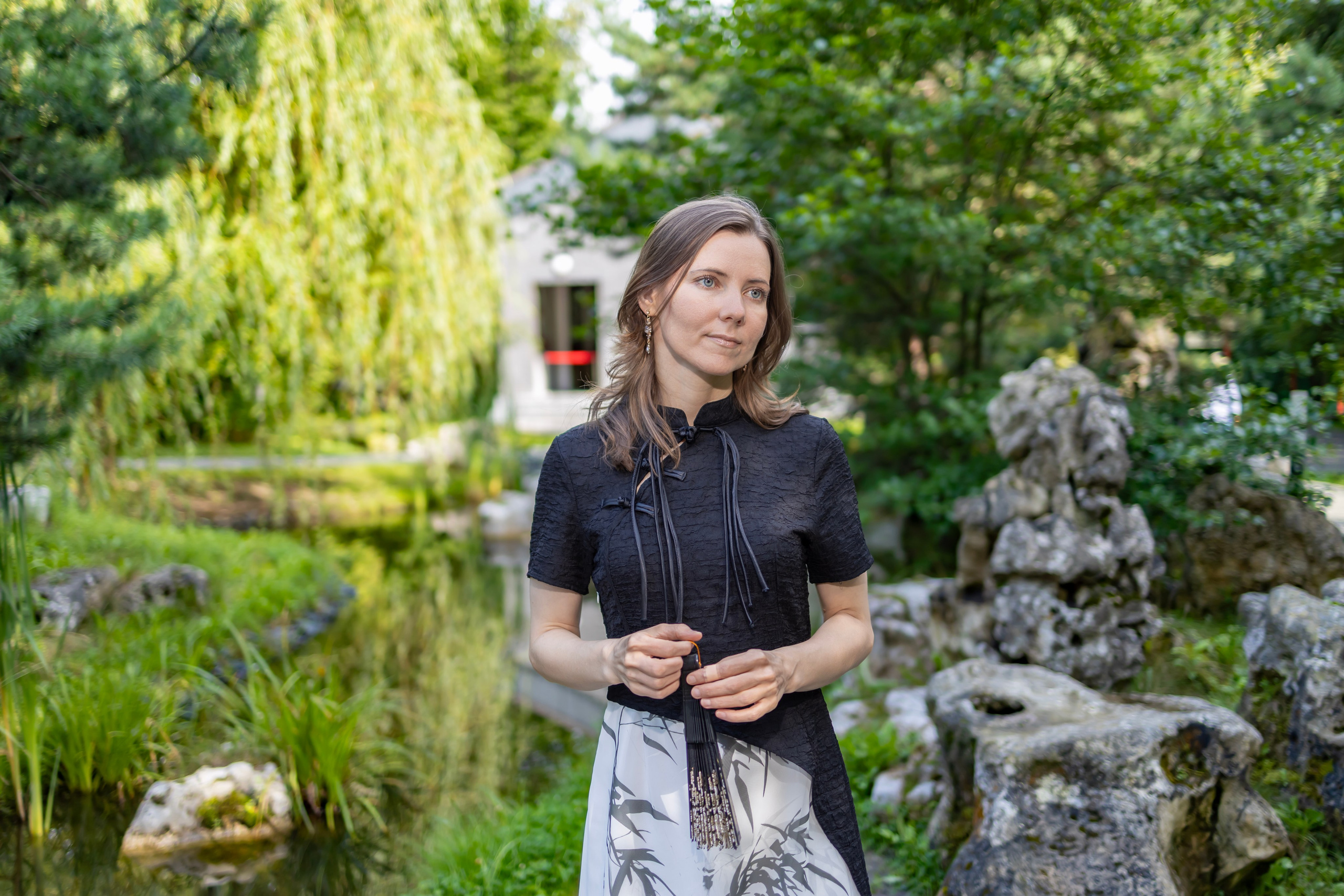 Фотосессия в парке Хуамин: восточная сказка в центре Москвы. Репортажный, семейный и студийный фотограф в Москве Демин Алексей