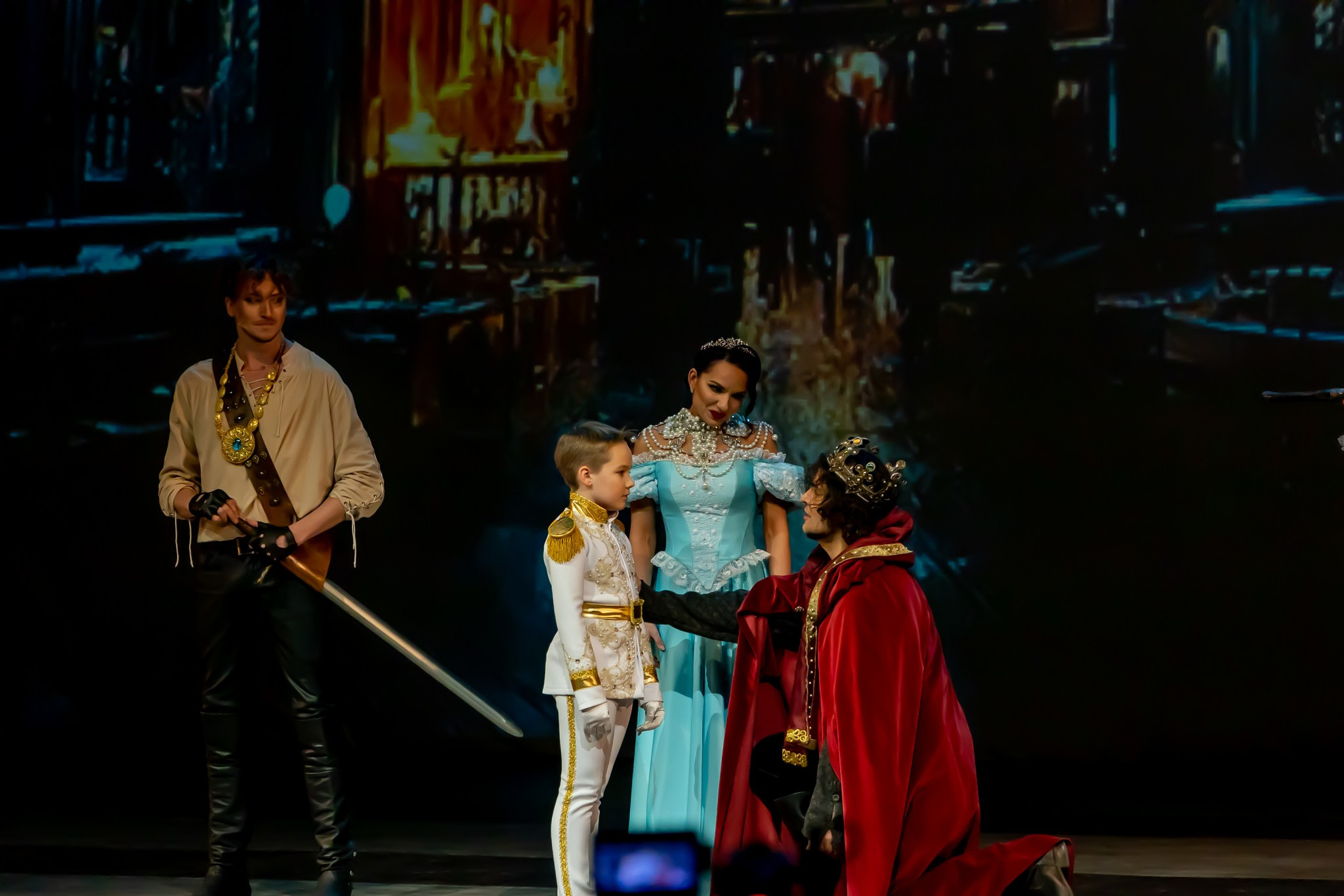 Премьера нового сенсационного рок-симфонического мюзикла «Замок забытых историй». Репортажный, семейный и студийный фотограф в Москве Демин Алексей
