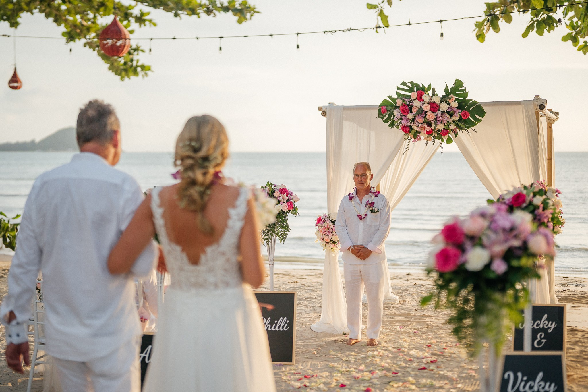 Franziska & Marcel 04.04.2025. Koh Samui Wedding Planner | Beach & Villa Weddings — Magic Day
