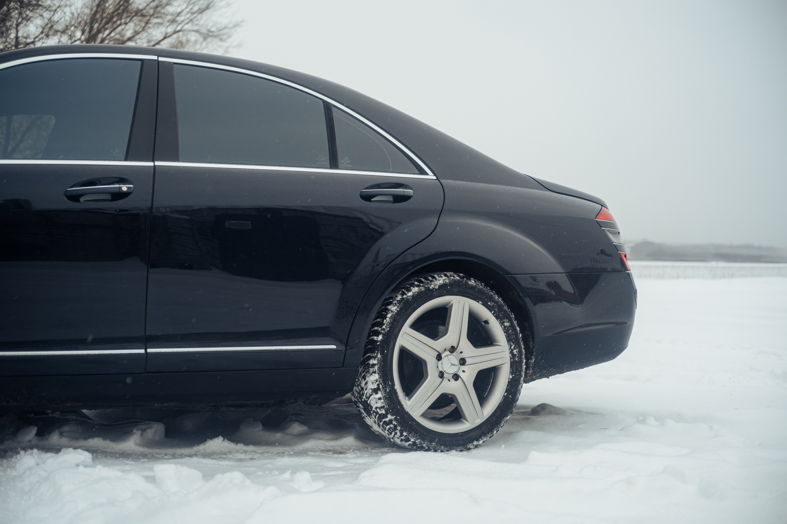 Автомобильная фото-сессия Mercedes-Benz S-class W221 в Калуге