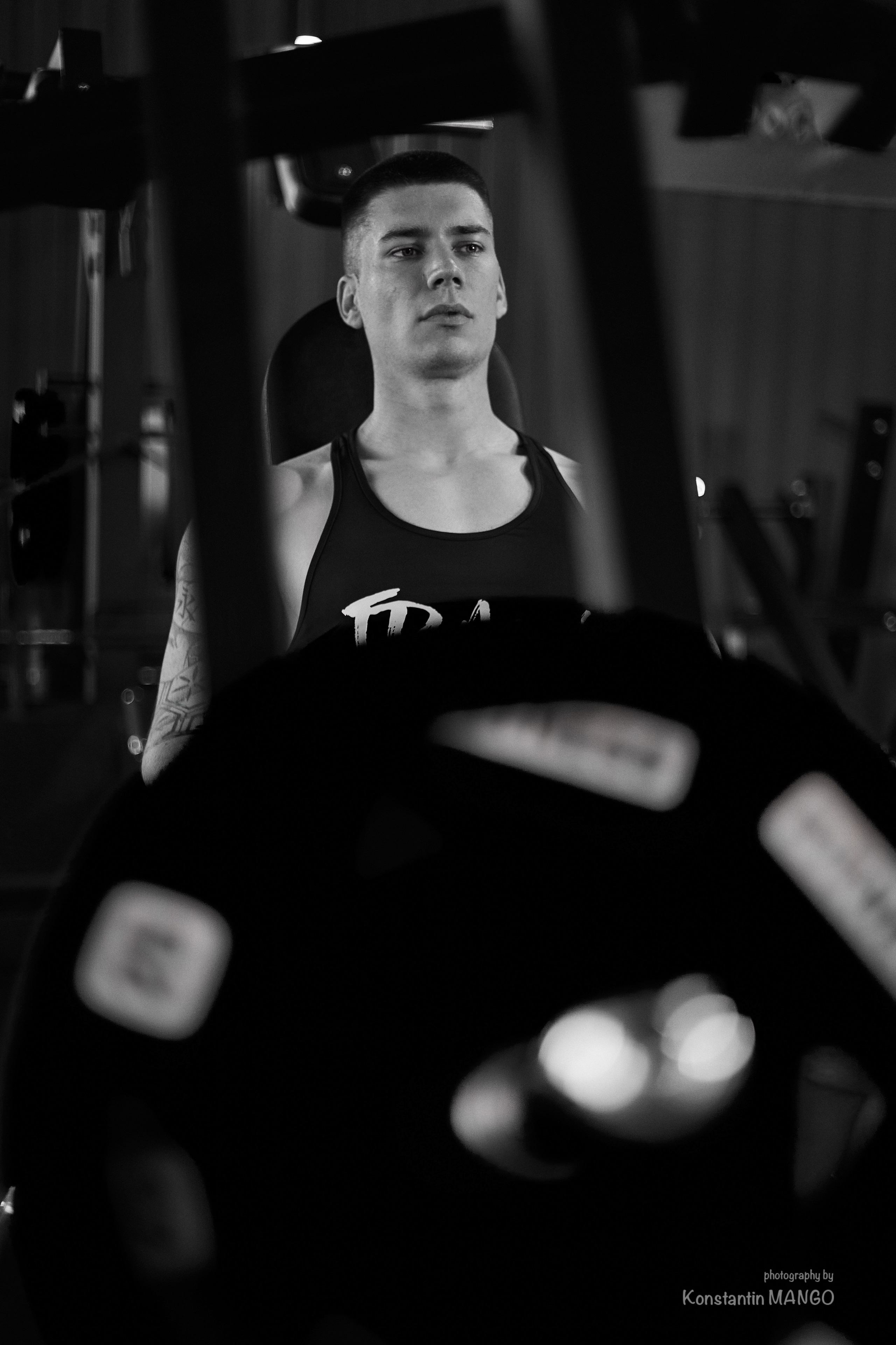 Фитнес фото для тренера Дениса. Фотограф в Рязани. Свадьба, семейное фото, портрет. Константин Манго