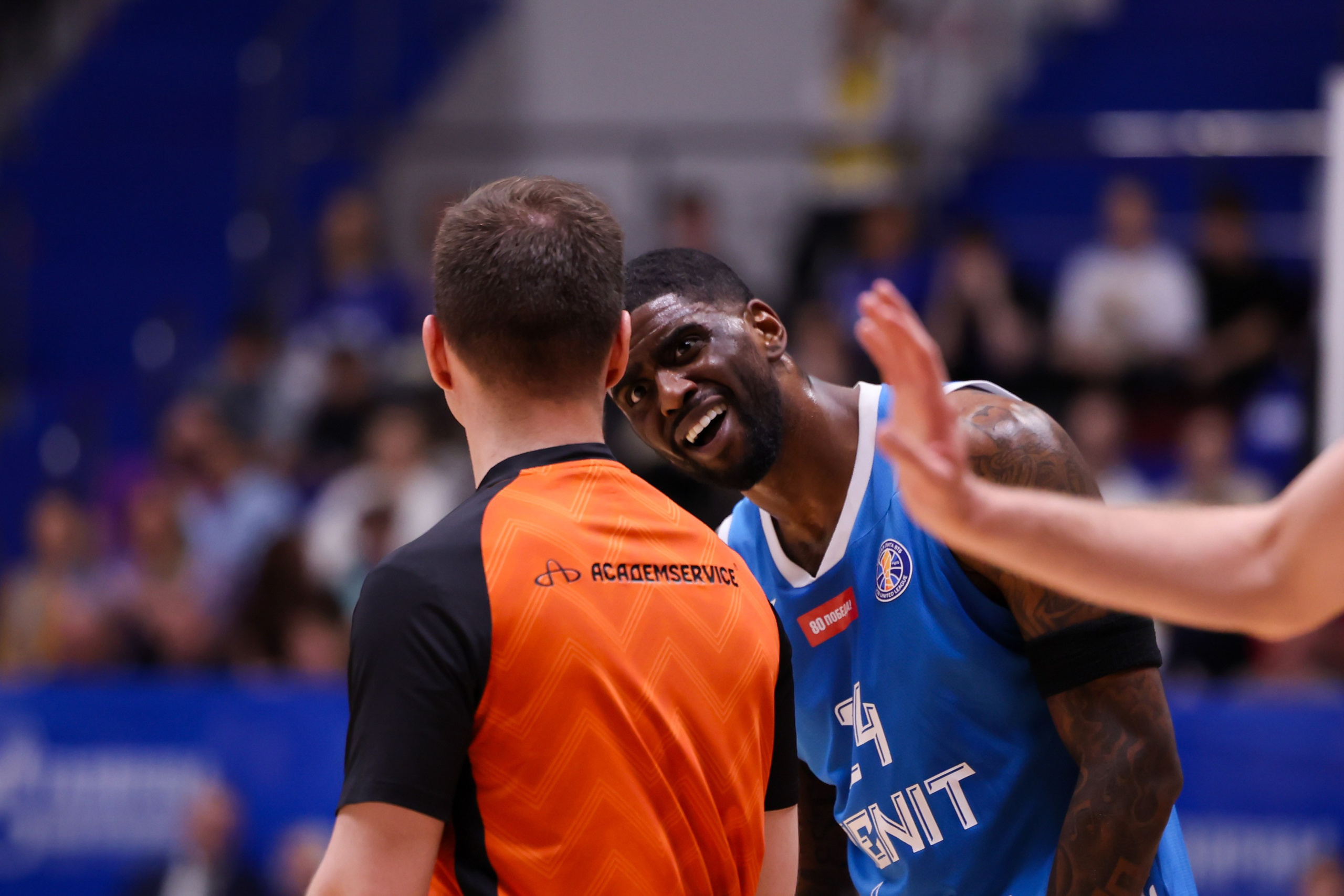 БК «Зенит» — БК «ЦСКА» финал ЕЛ ВТБ 1 игра 27.05.2025. Спортивный и репортажный фотограф Антон Тереханов