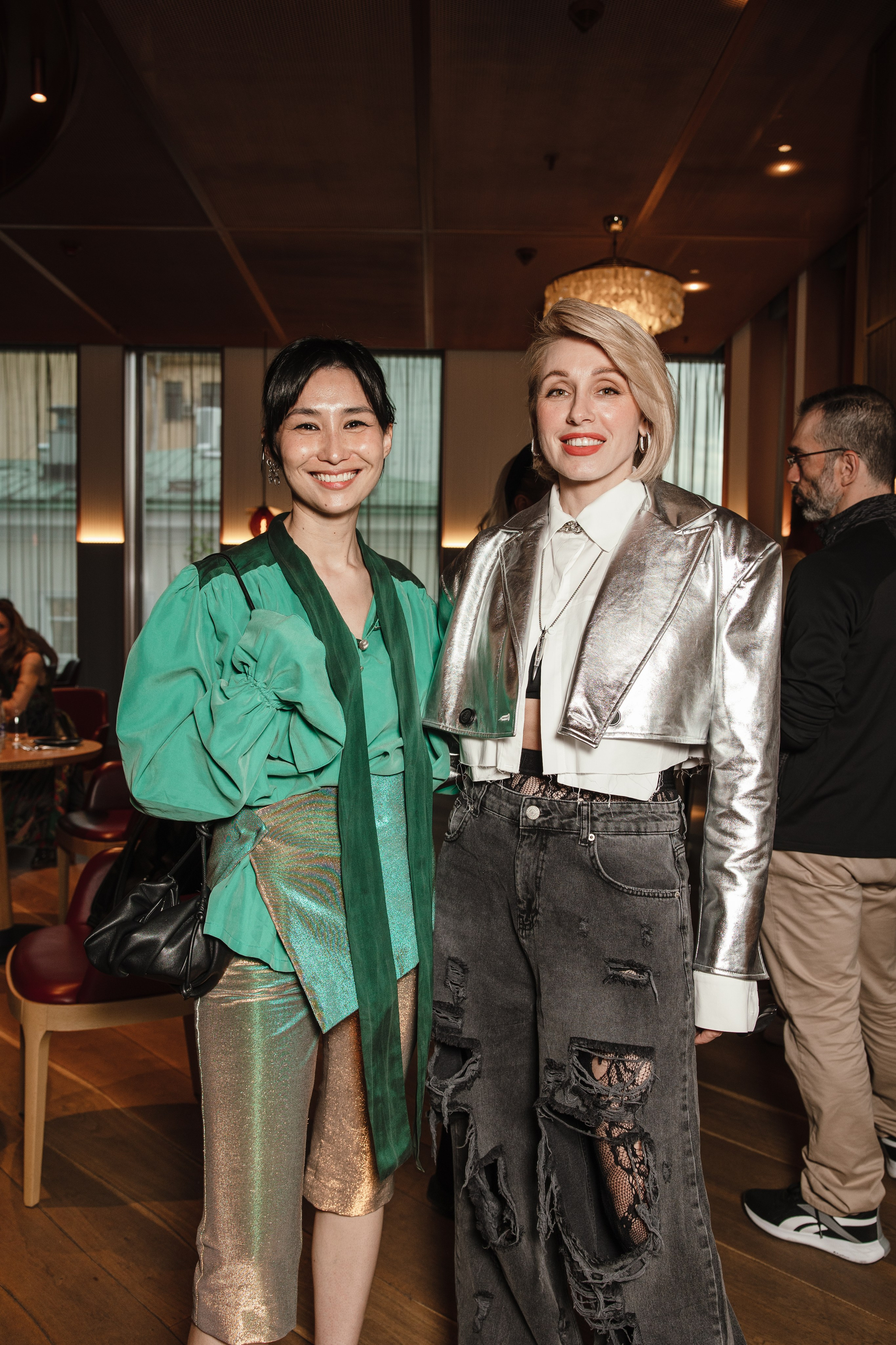 Презентация Russian Fashion Dom в ресторане Shagal. Контент фотограф в Москве и области Елена Кулакова