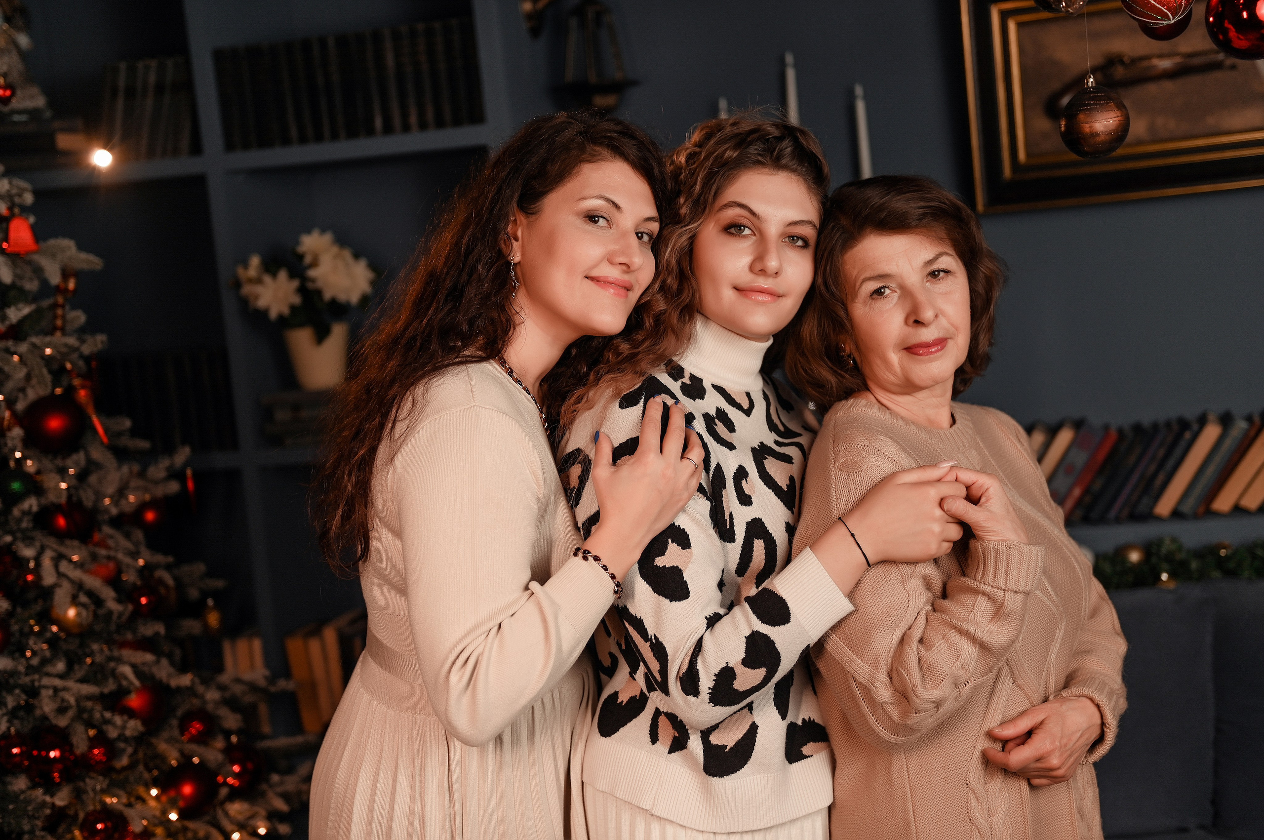 Новогодняя семейная. Свадебный, семейный, детский, контент фотограф в Омске Максим Ильин