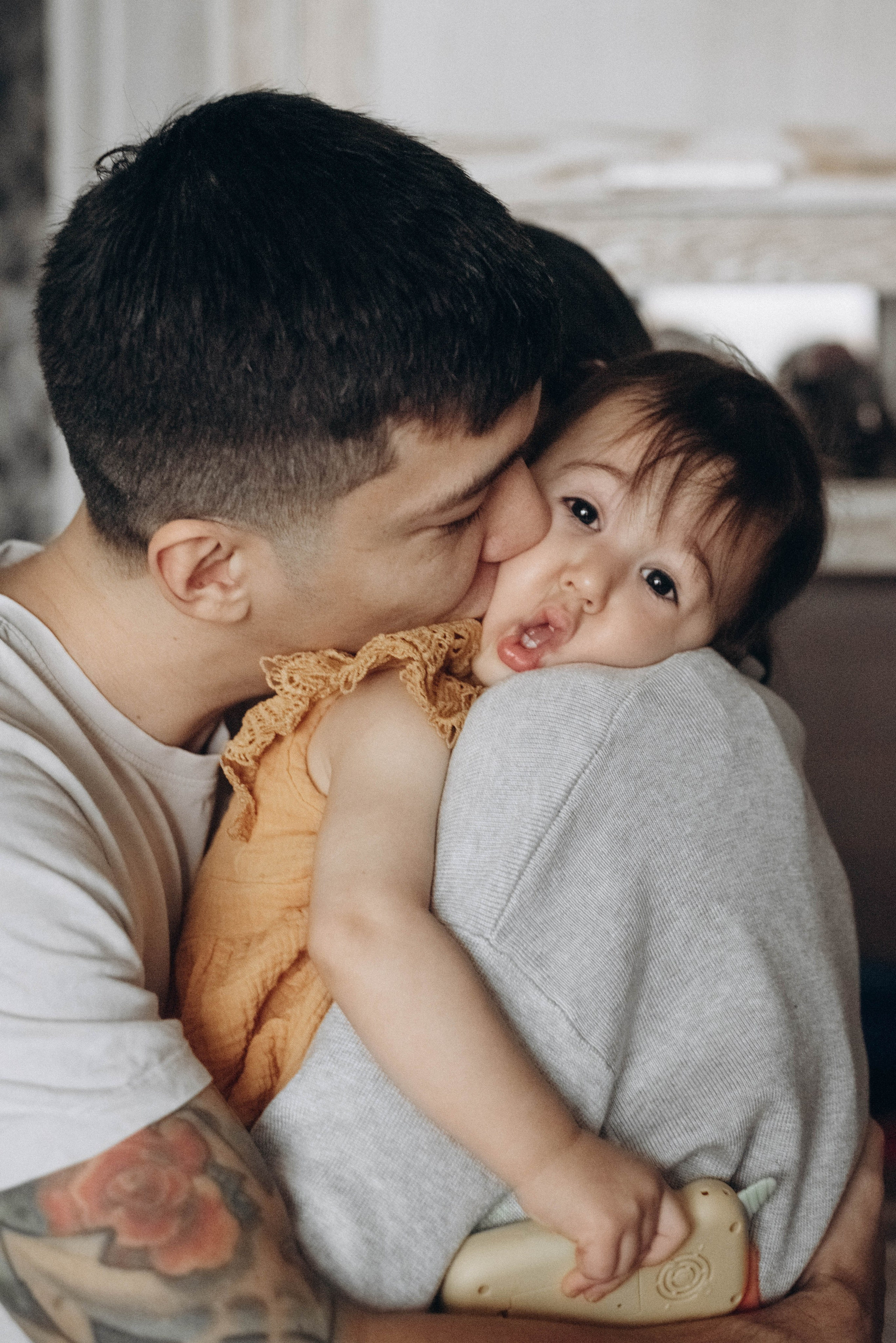 Семейная домашняя фотосессия. Семейный фотограф в Железнодорожном Масаева Елена