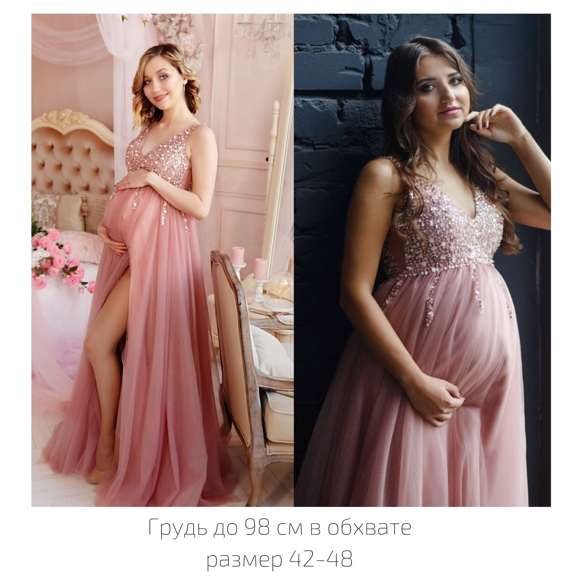 Фотосессия в студии с цветочным интерьером от фотографа Ольги Поторочиной