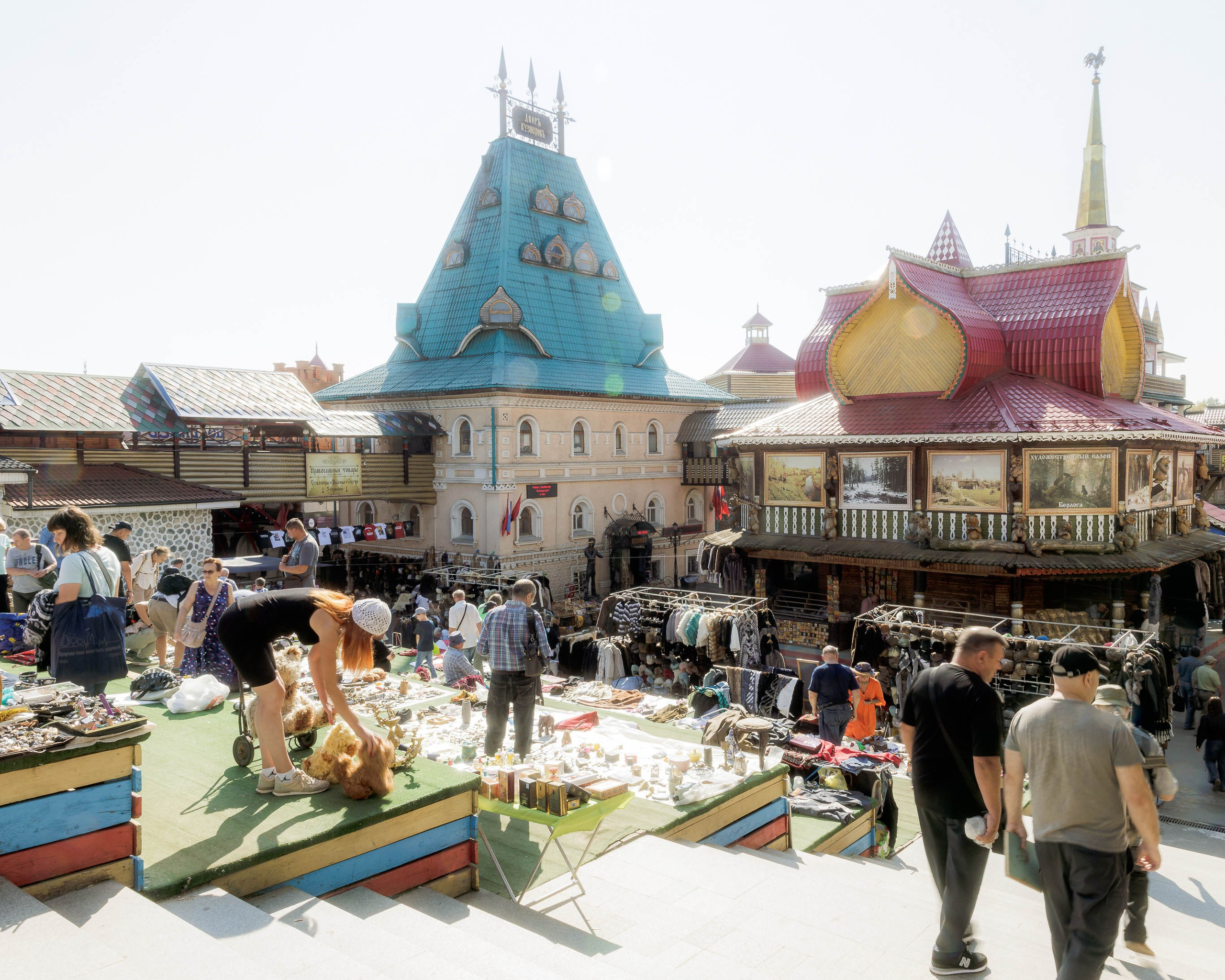 Измайловский рынок - Репортаж для Т-Ж