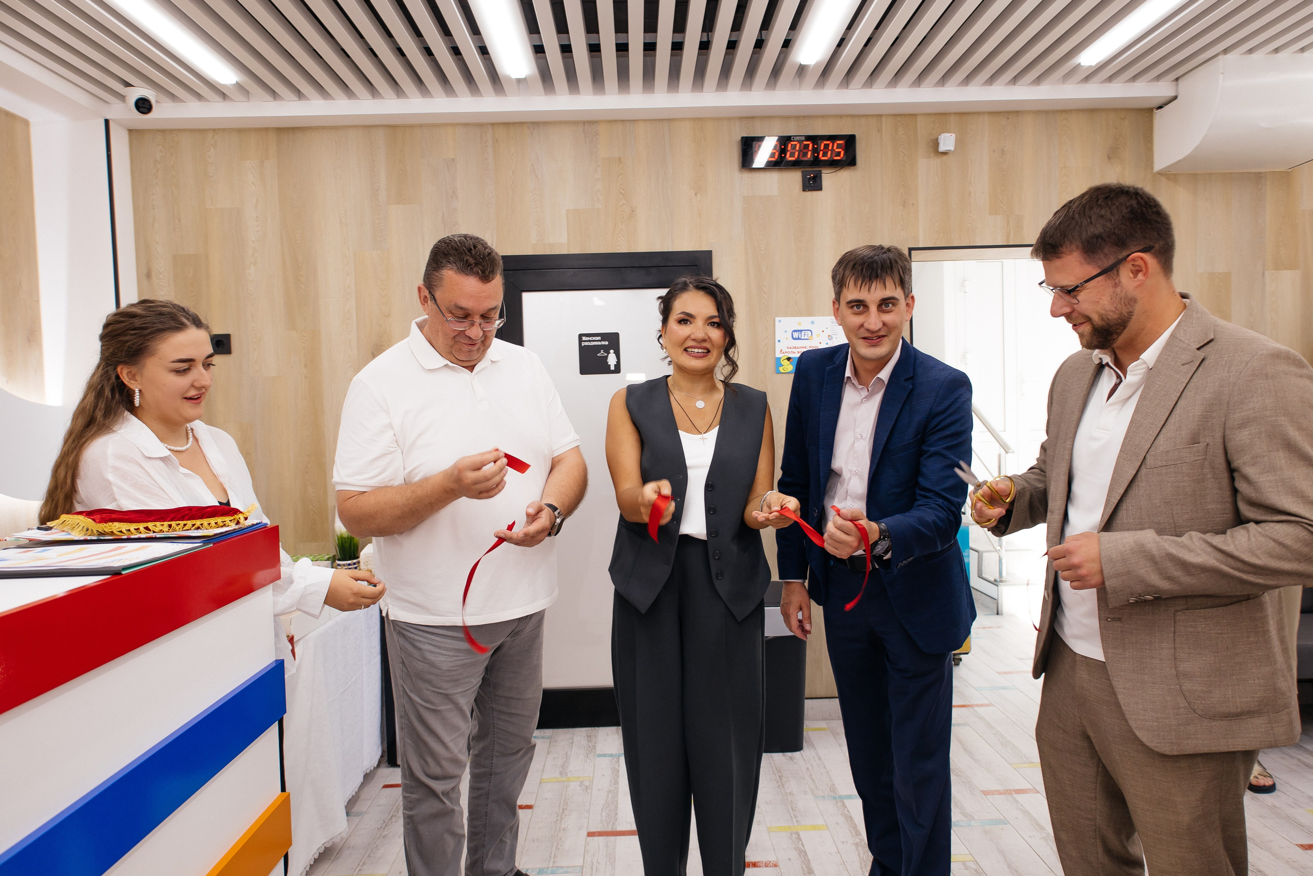 Открытие бассейна. Фотограф в Иркутске