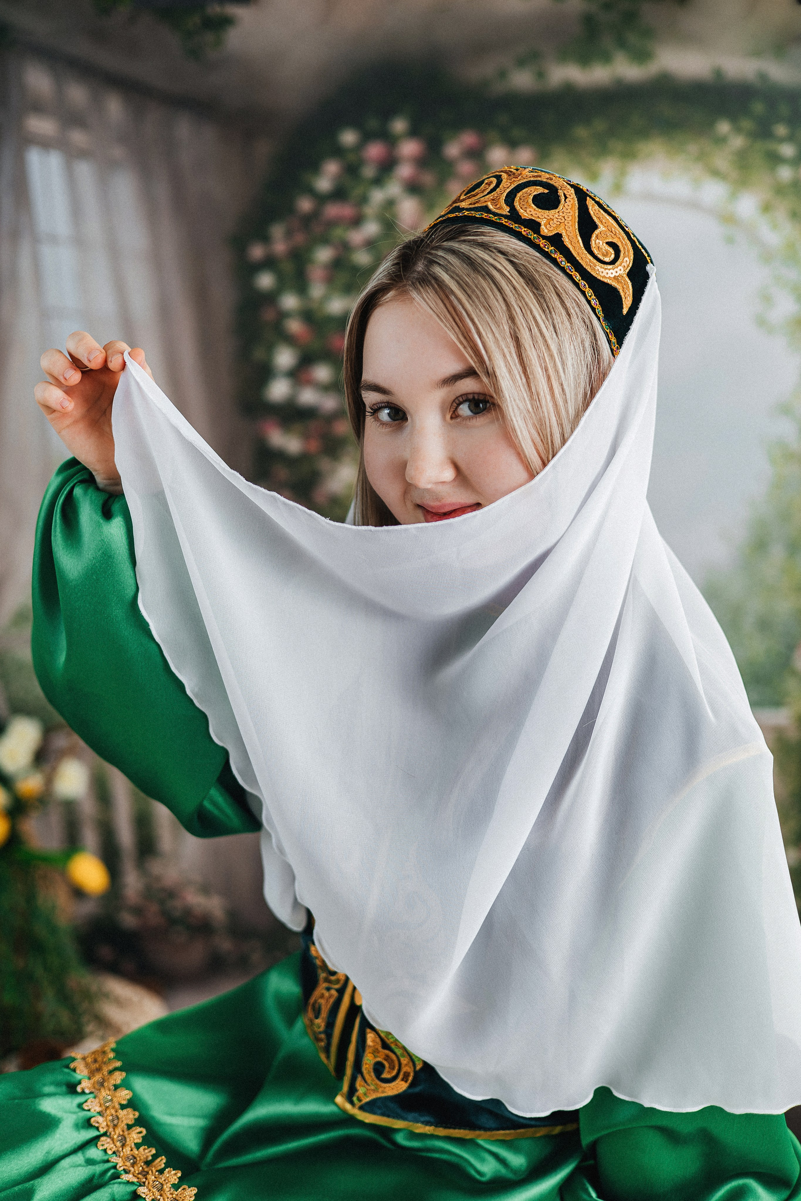 Красота костюма «татарский». Фотограф новорождённых Екатерина Боброва. Ульяновск