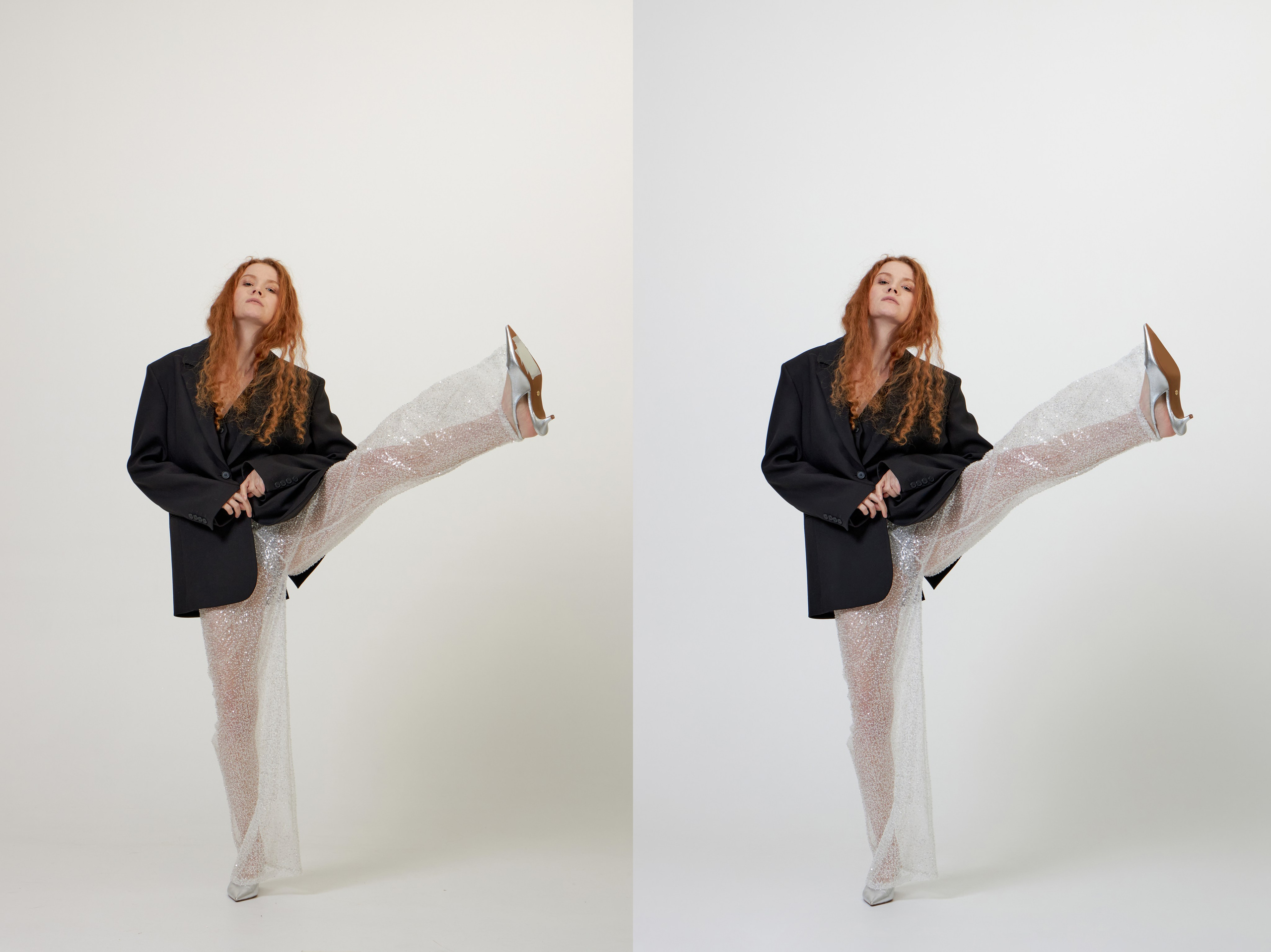 Ретушь каталогов одежды с моделью | Студия SVITHART