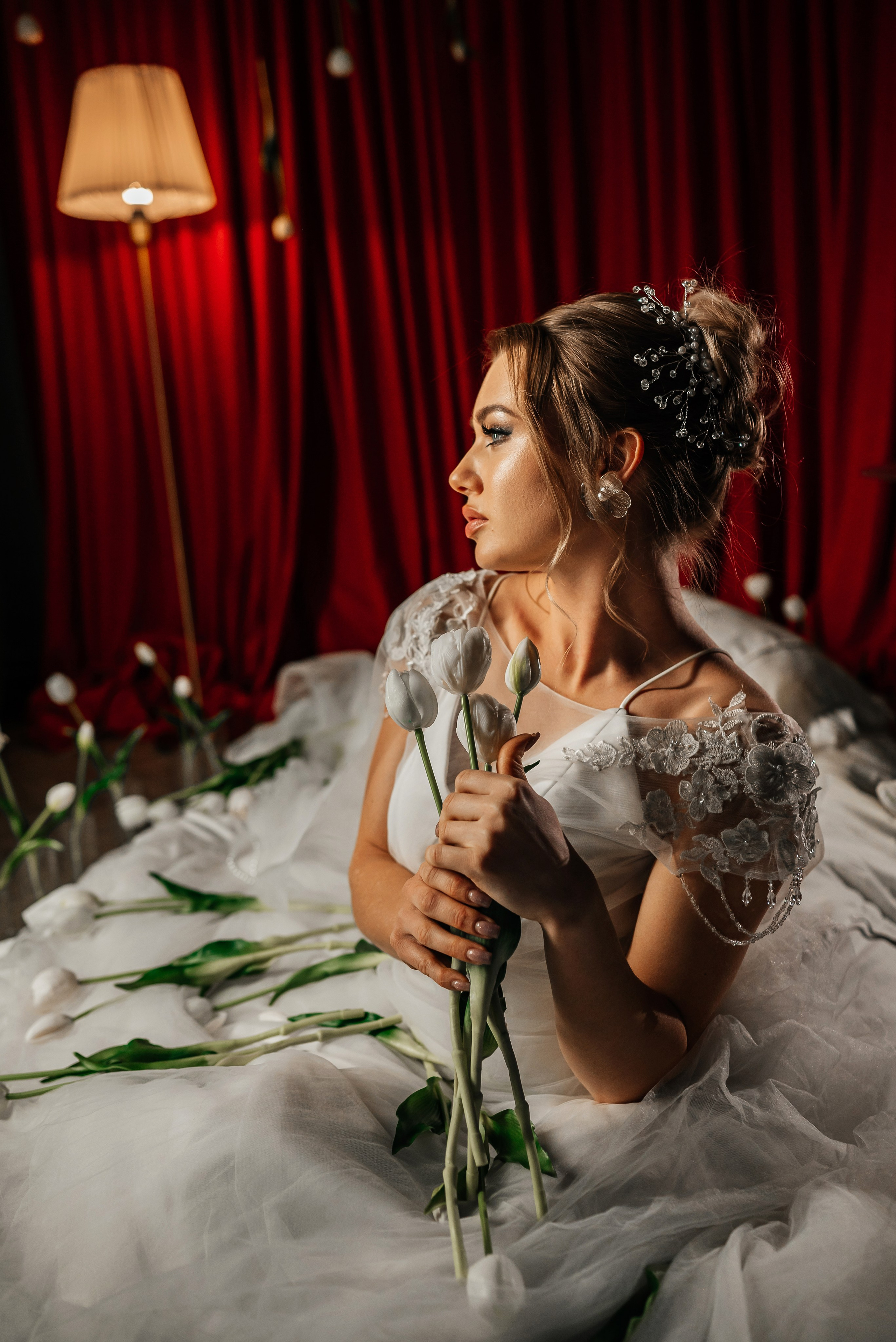 Невеста в фотостудии. Фотограф в Каменске-Шахтинском Ольга Сагал
